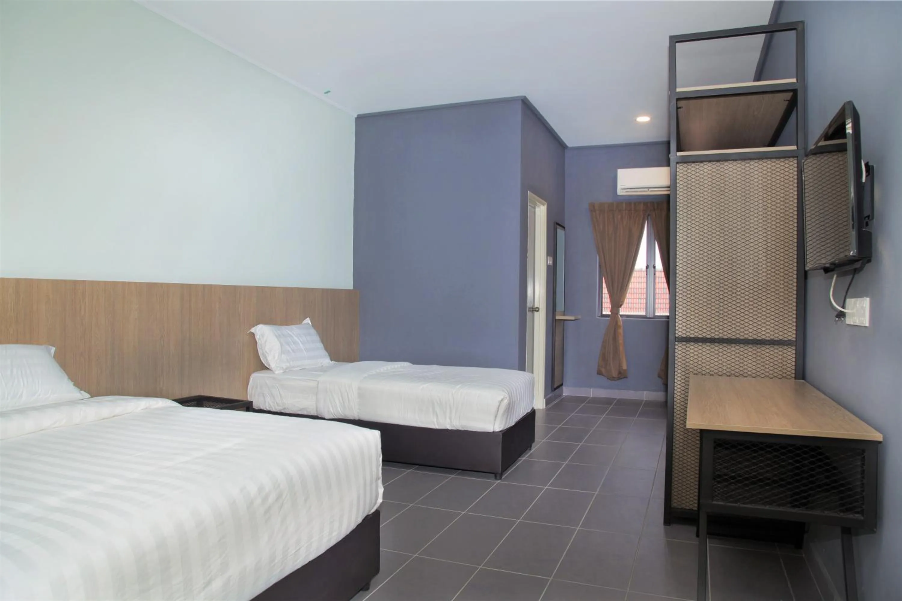 Bed in Hotel ali Imran