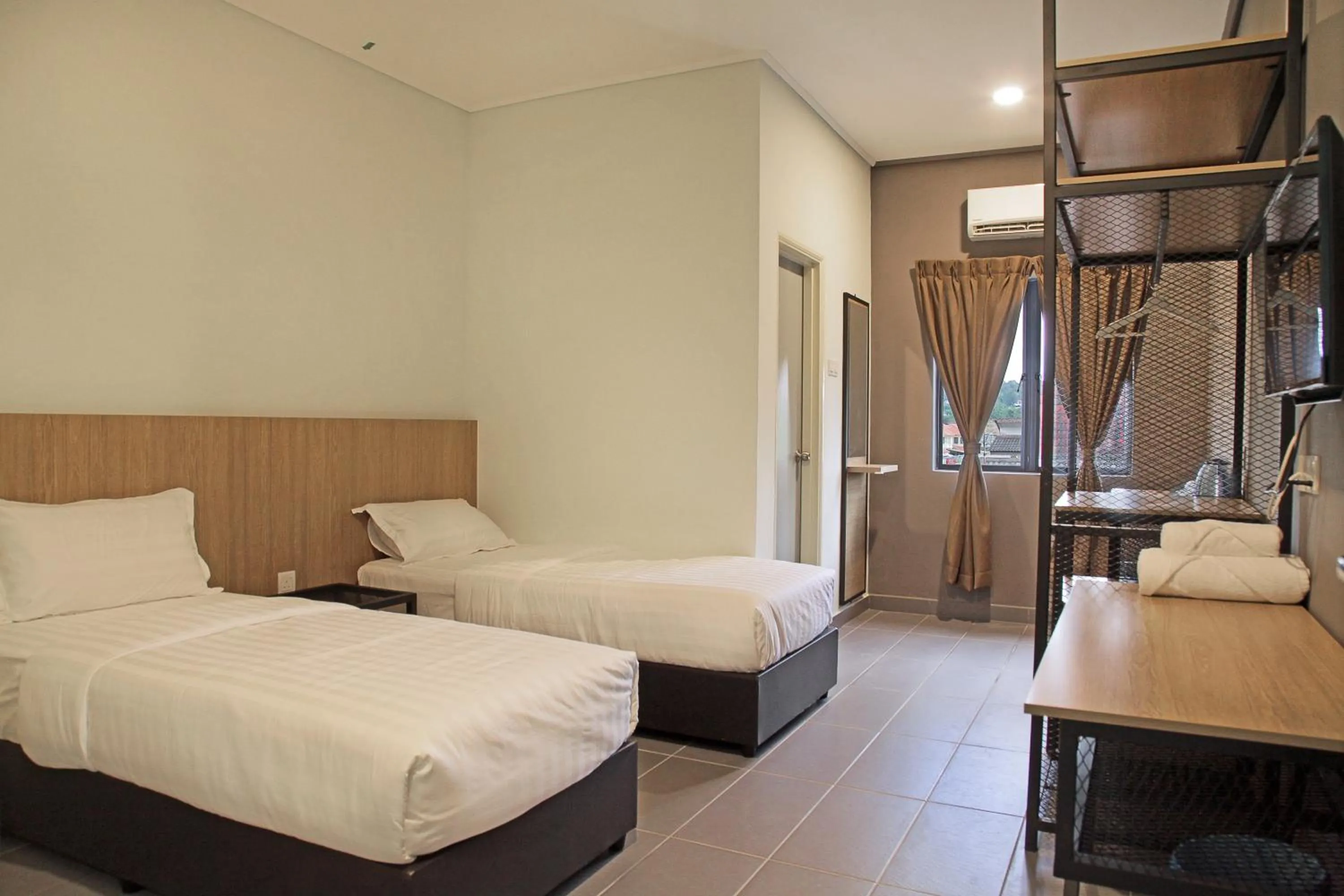 Bed in Hotel ali Imran