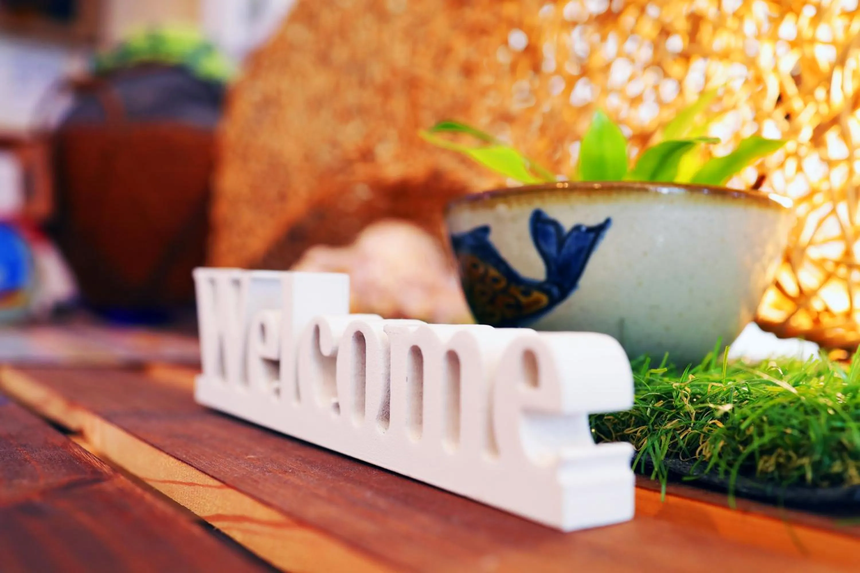 Decorative detail in 民宿さざんか