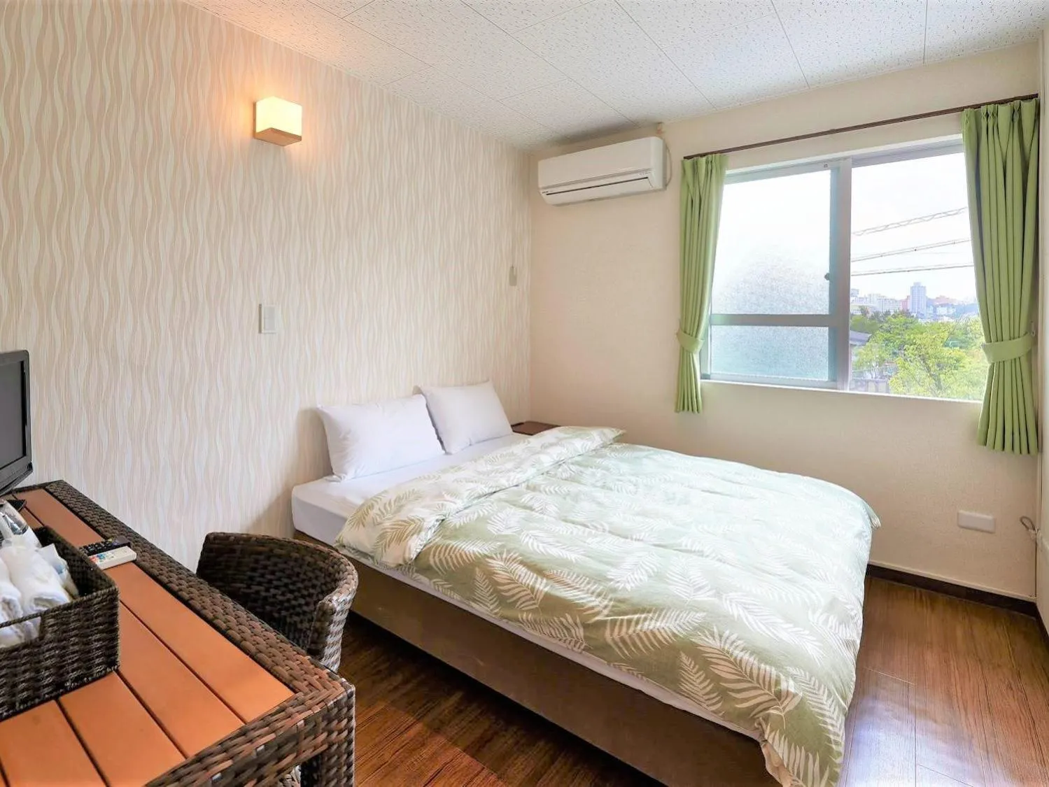 Bed in 民宿さざんか