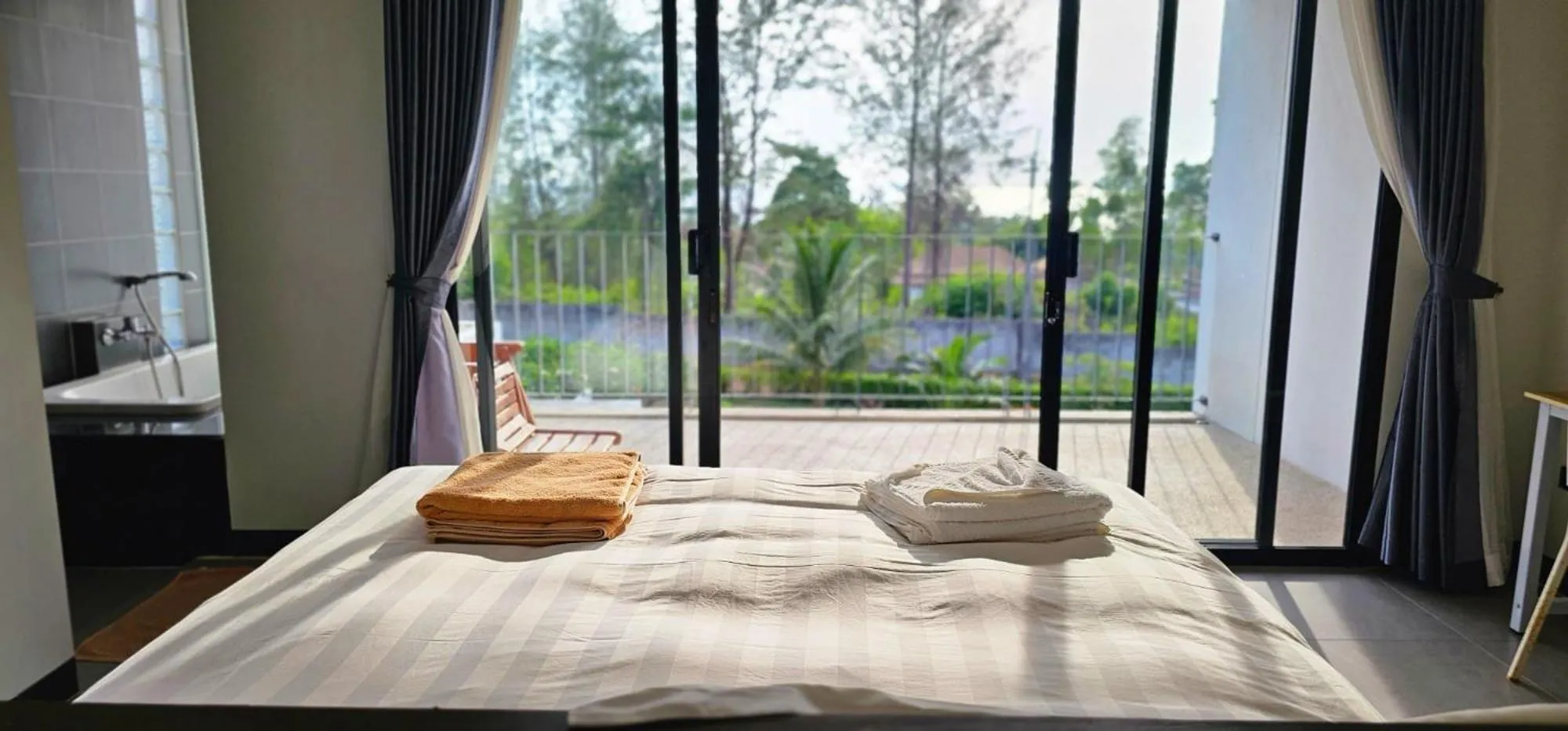 Bed in Aranya Resort Koh Lanta