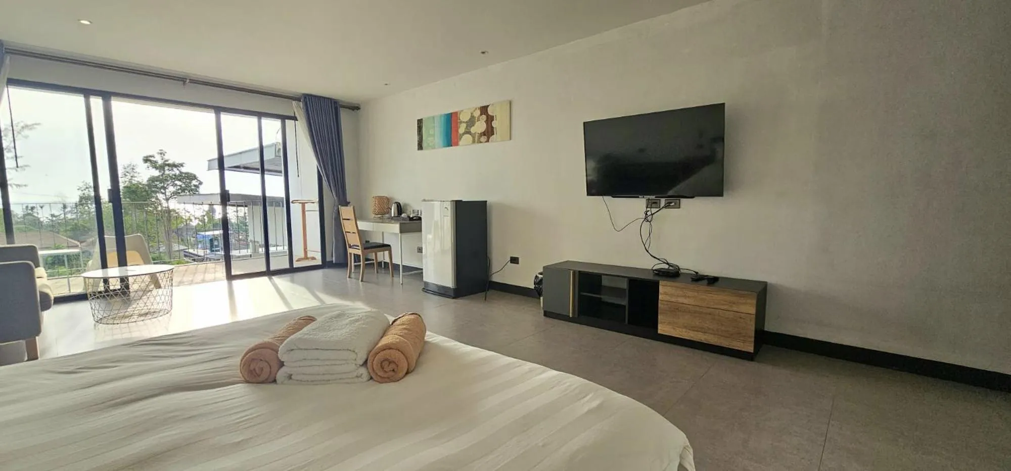 Bed in Aranya Resort Koh Lanta