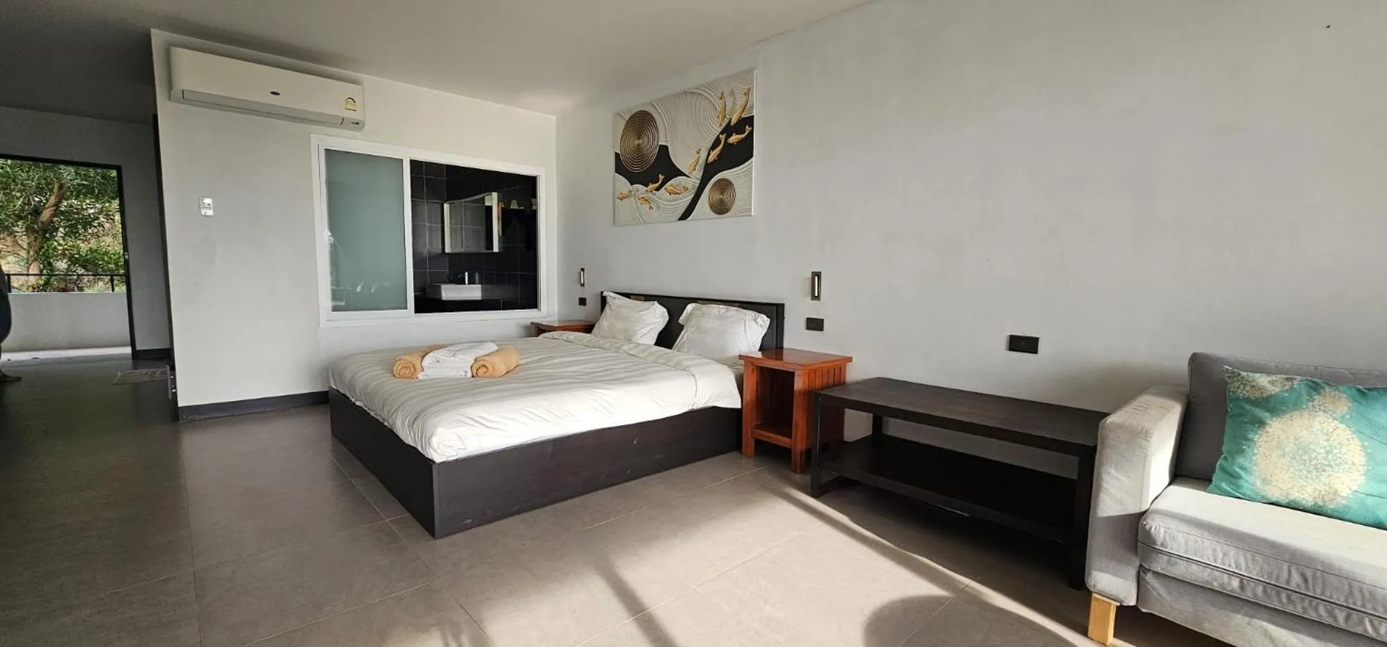 Bed in Aranya Resort Koh Lanta