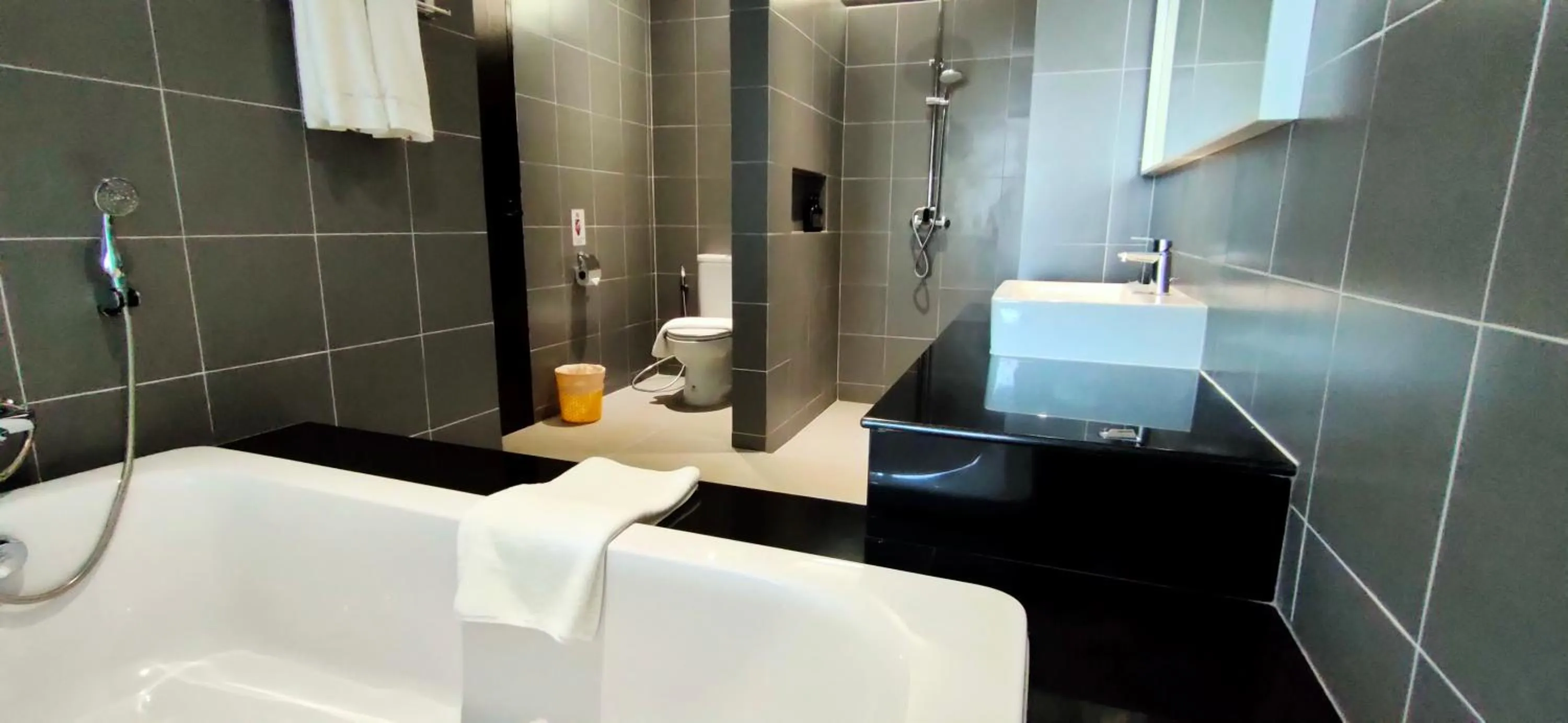 Shower in Aranya Resort Koh Lanta