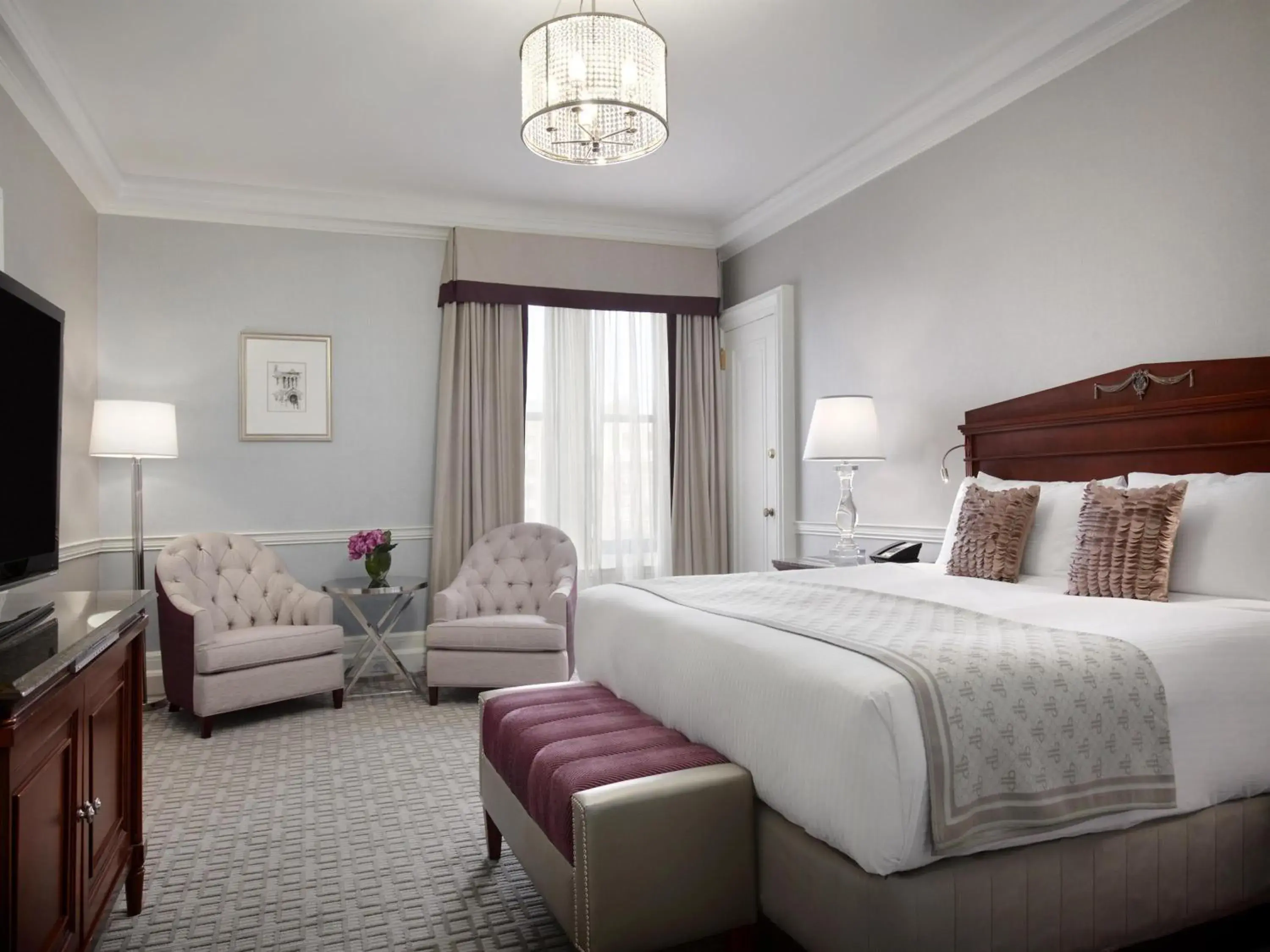 Fairmont Gold One Bedroom King Suite One King with Lounge Access in Fairmont Copley Plaza Fairmont Gold One Bedroom King Suite One King with Lounge Access in Fairmont Copley Plaza