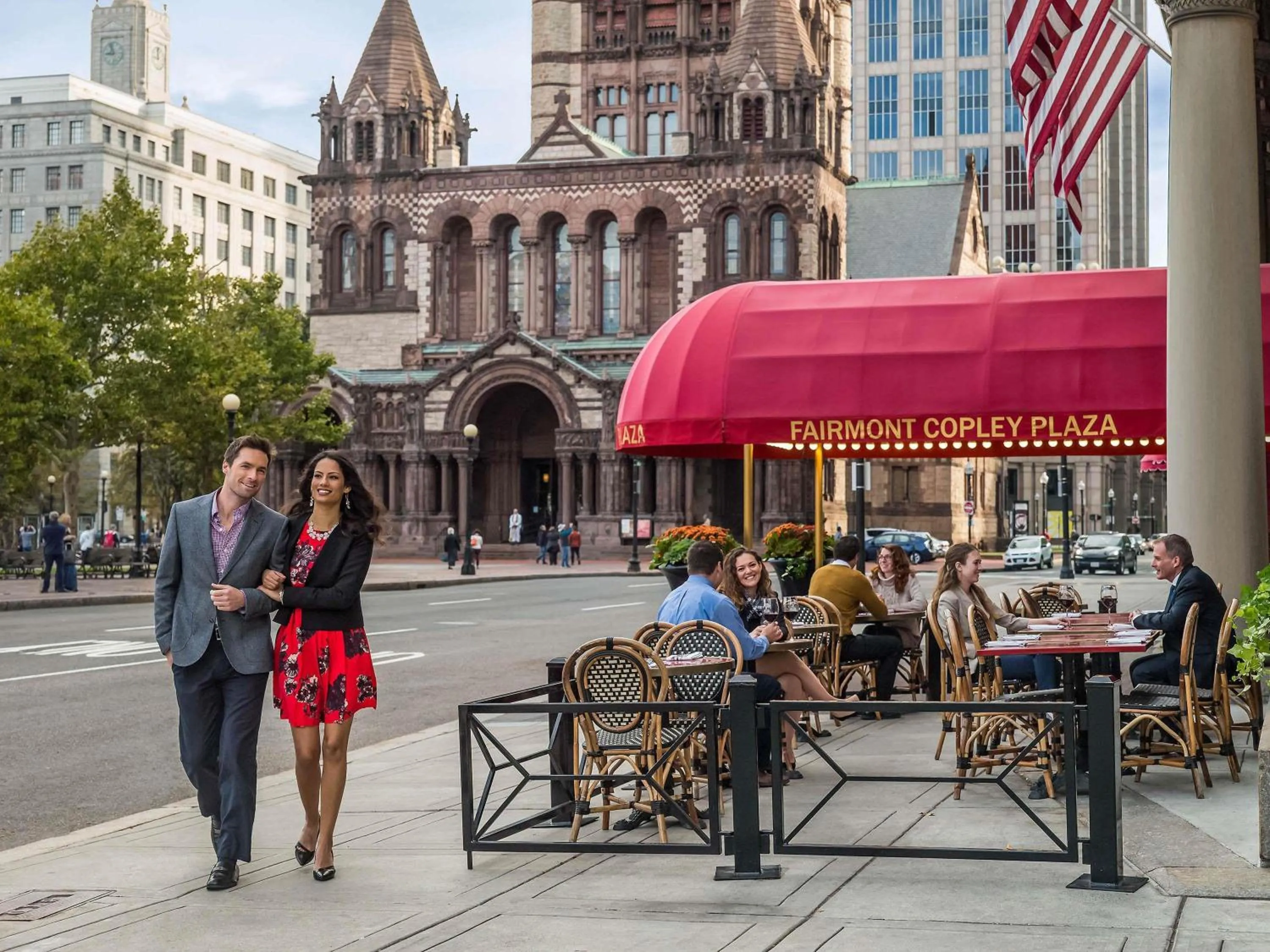 Restaurant/places to eat in Fairmont Copley Plaza