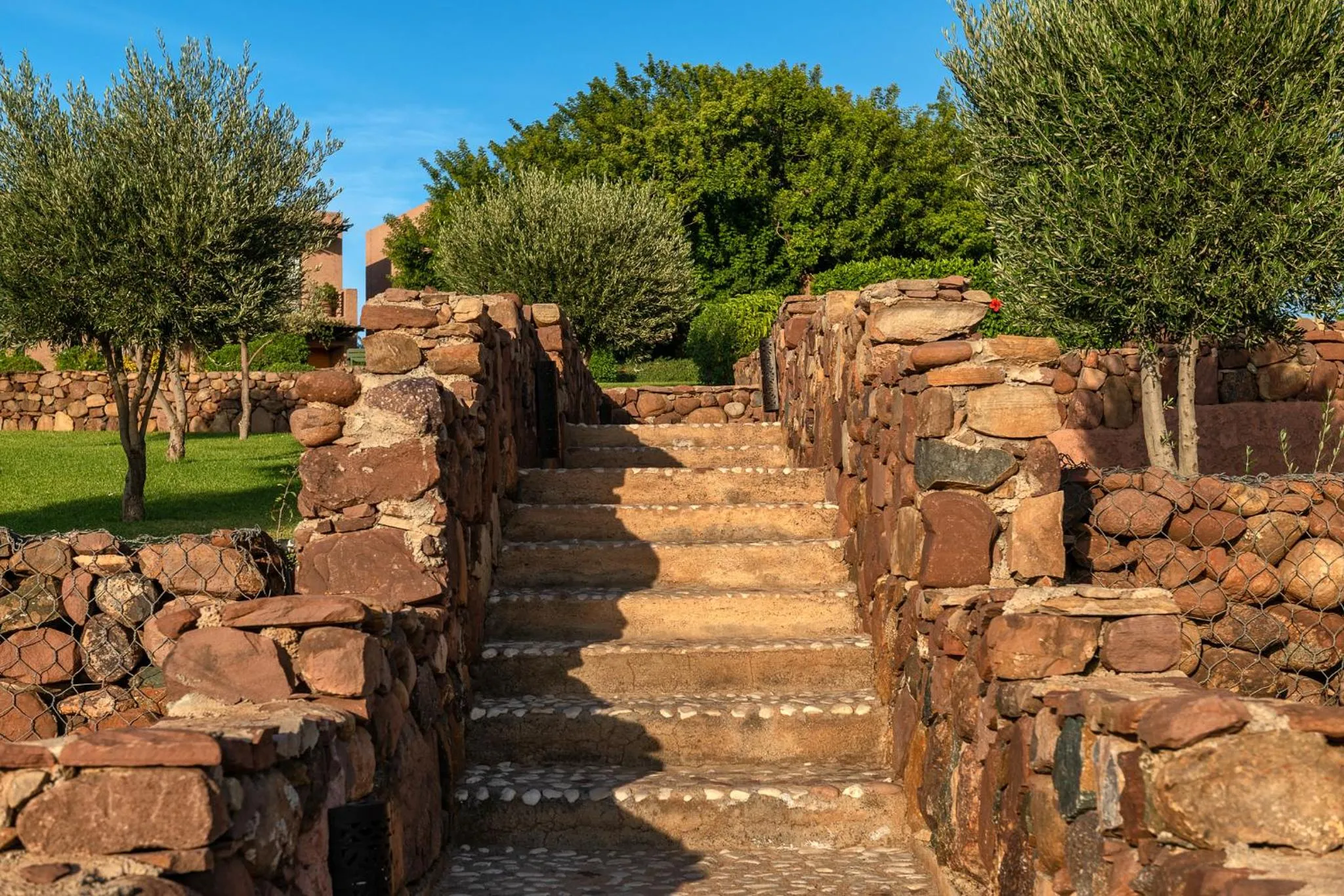 Garden in Le Palais Paysan