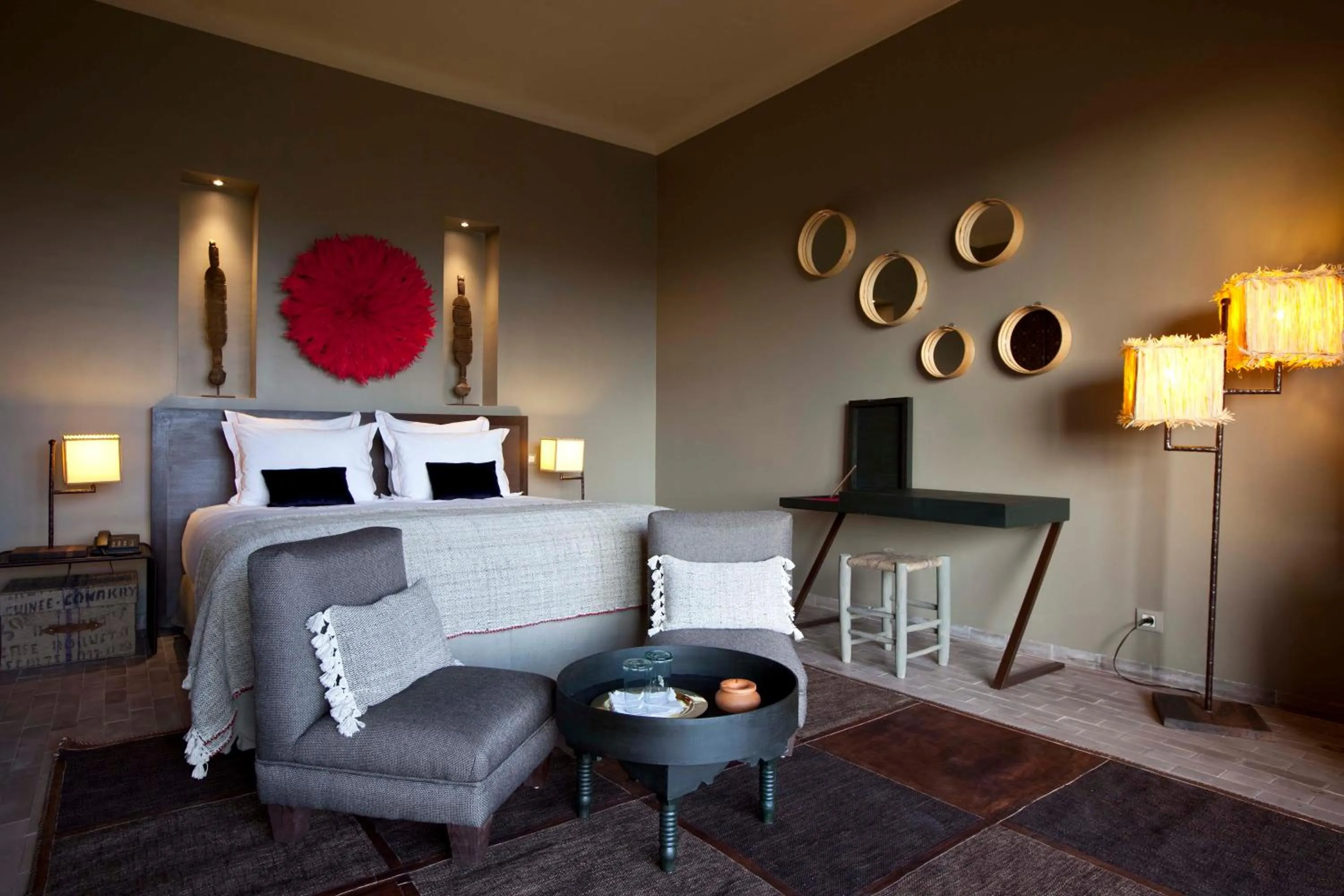 Bed in Le Palais Paysan