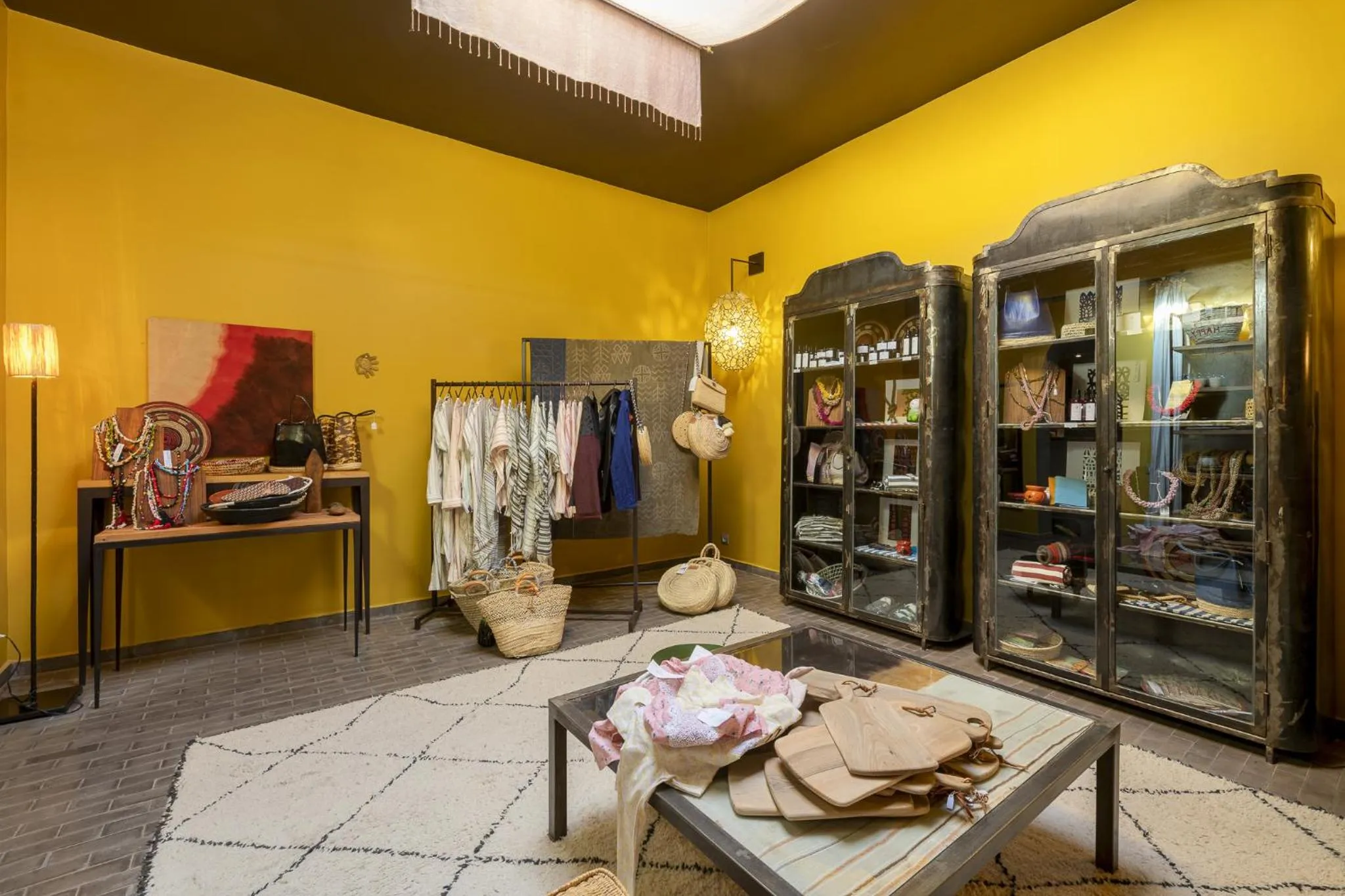 Shopping Area in Le Palais Paysan