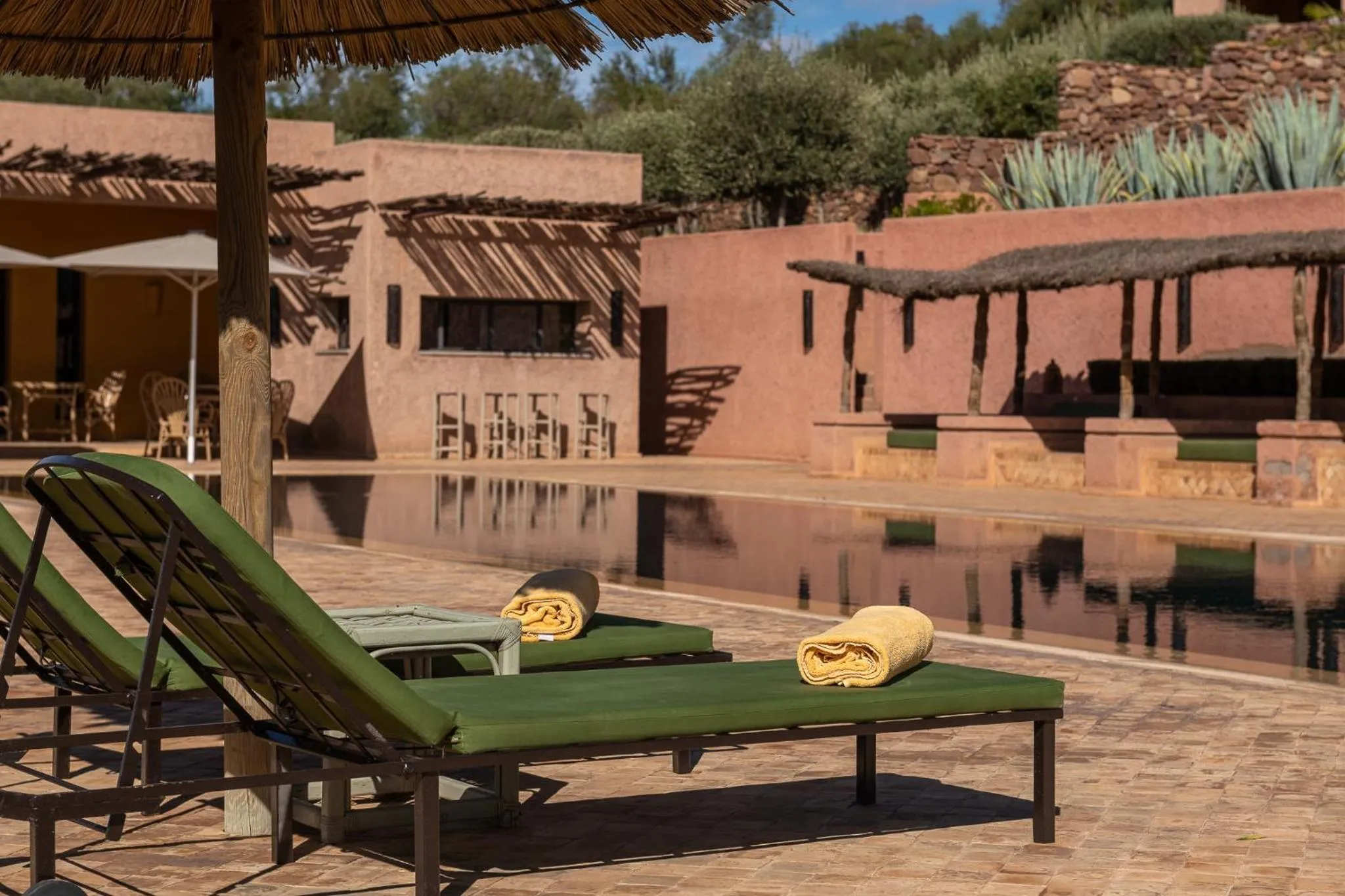 Swimming pool in Le Palais Paysan