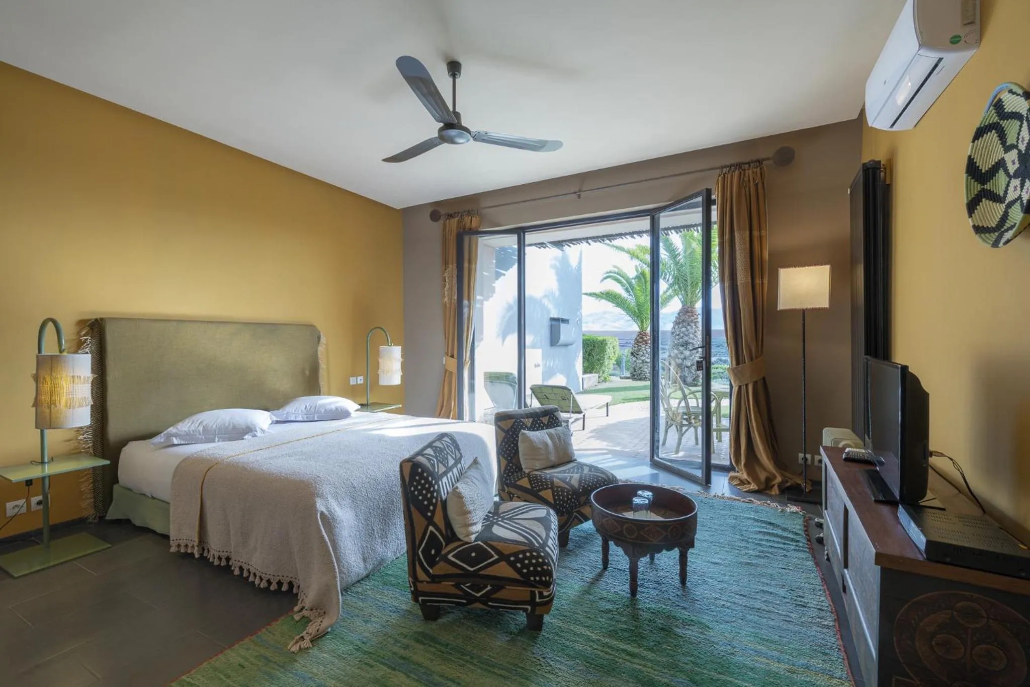 Bed in Le Palais Paysan