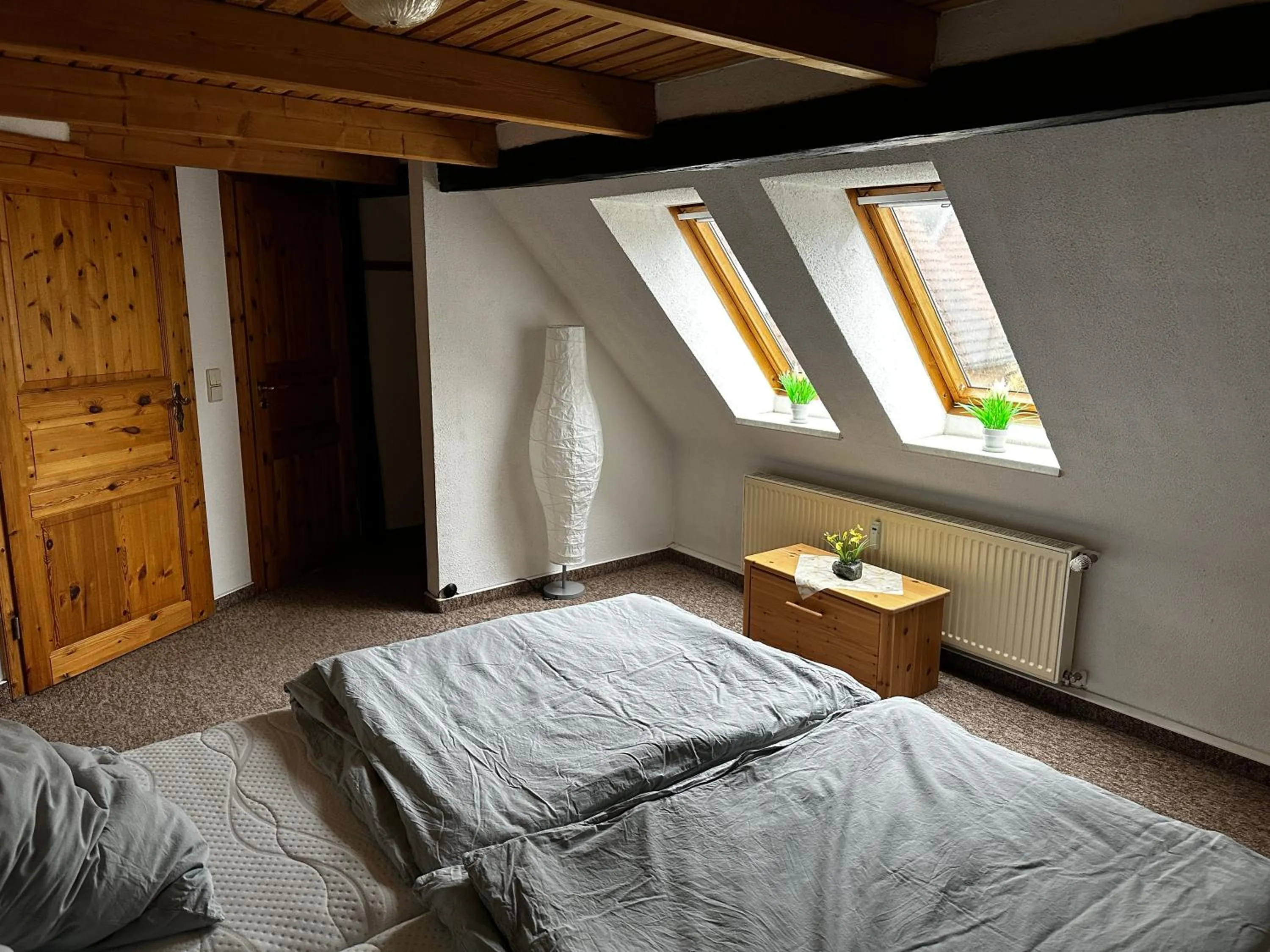 Bedroom in Pension Zum Fäßchen