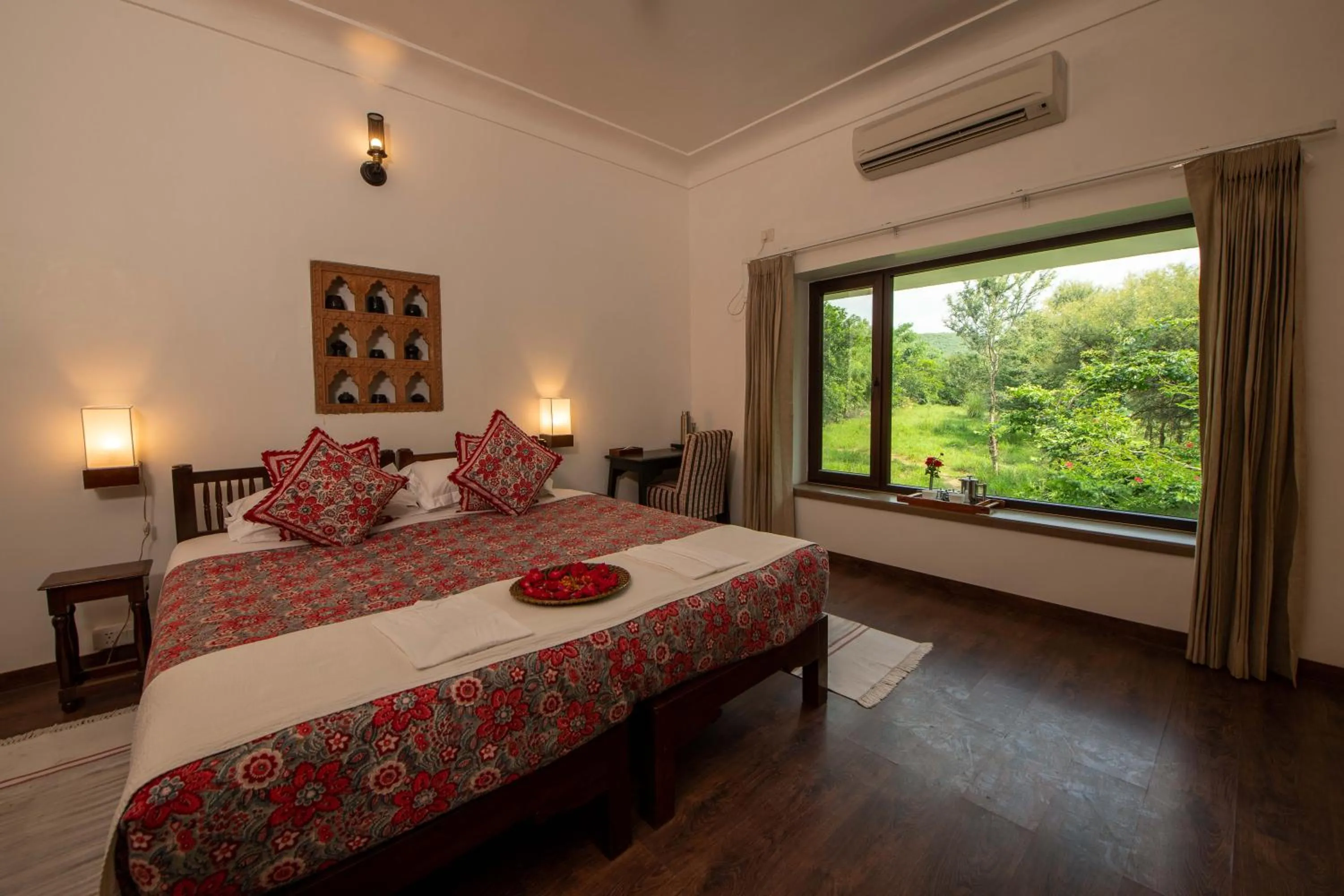 Bed in Khem Villas