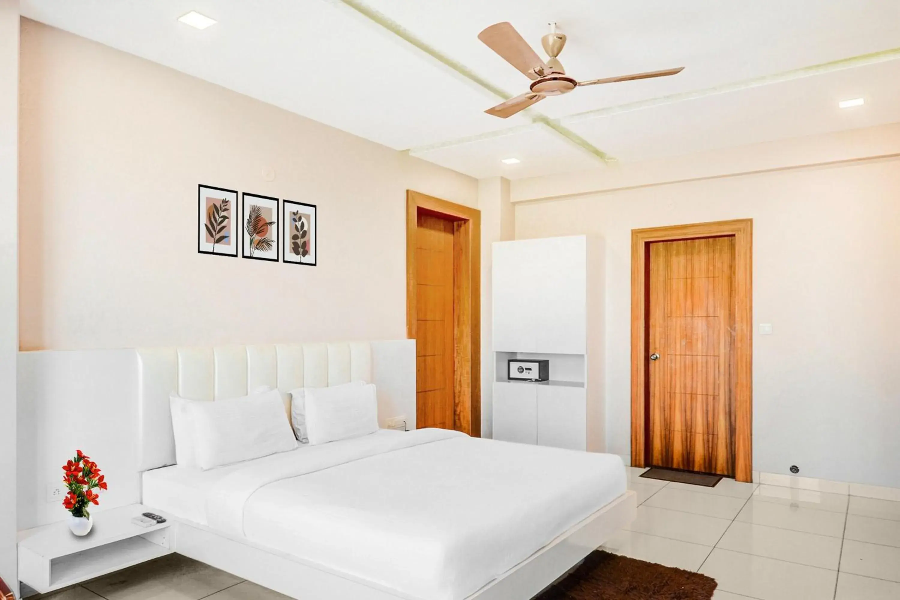 Classic Triple Room - single occupancy in Palette by CheckIn Goverdhan Villas Formerly The White Fresco Classic Triple Room - single occupancy in Palette by CheckIn Goverdhan Villas Formerly The White Fresco
