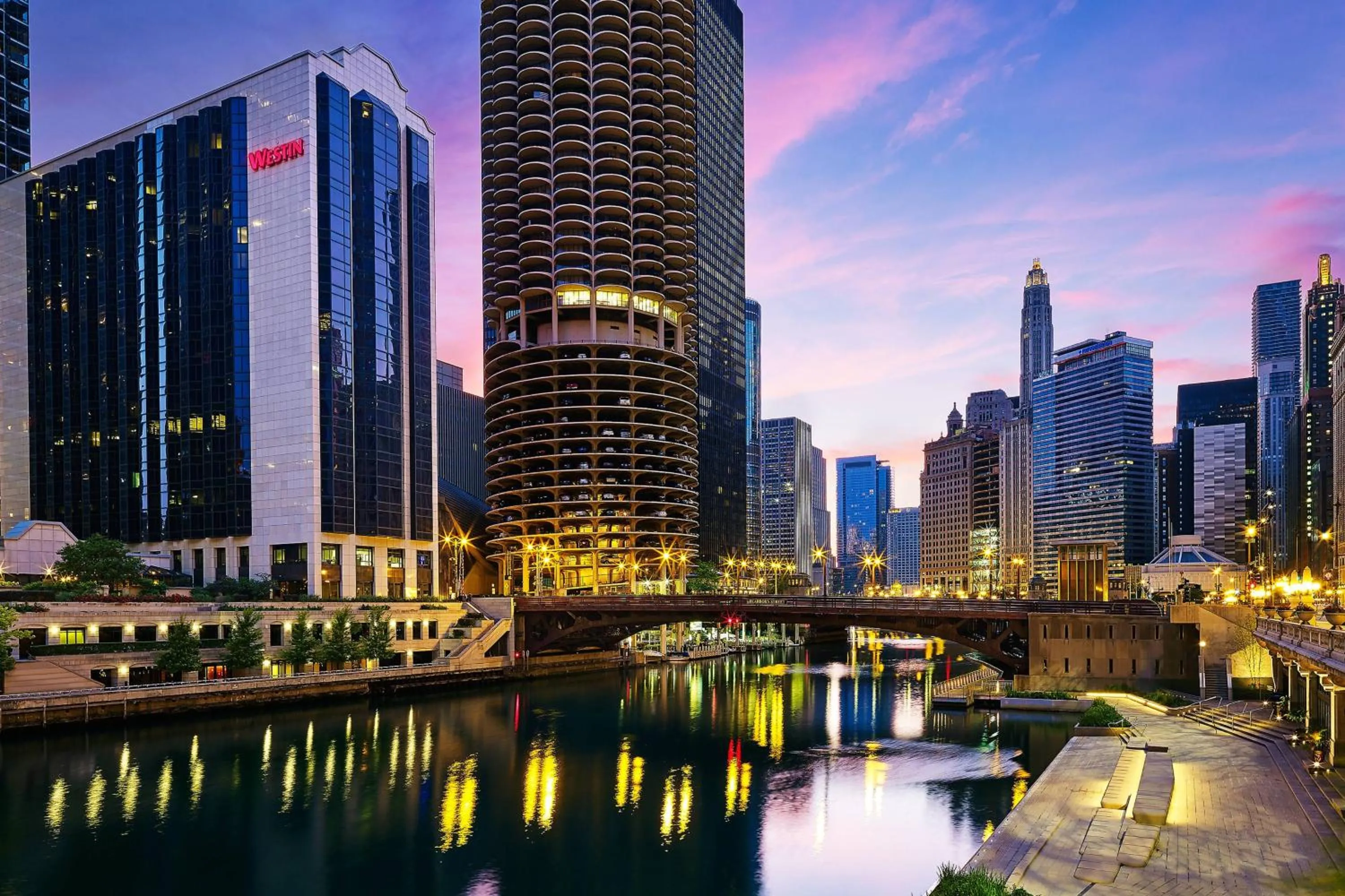 Property building in The Westin Chicago River North