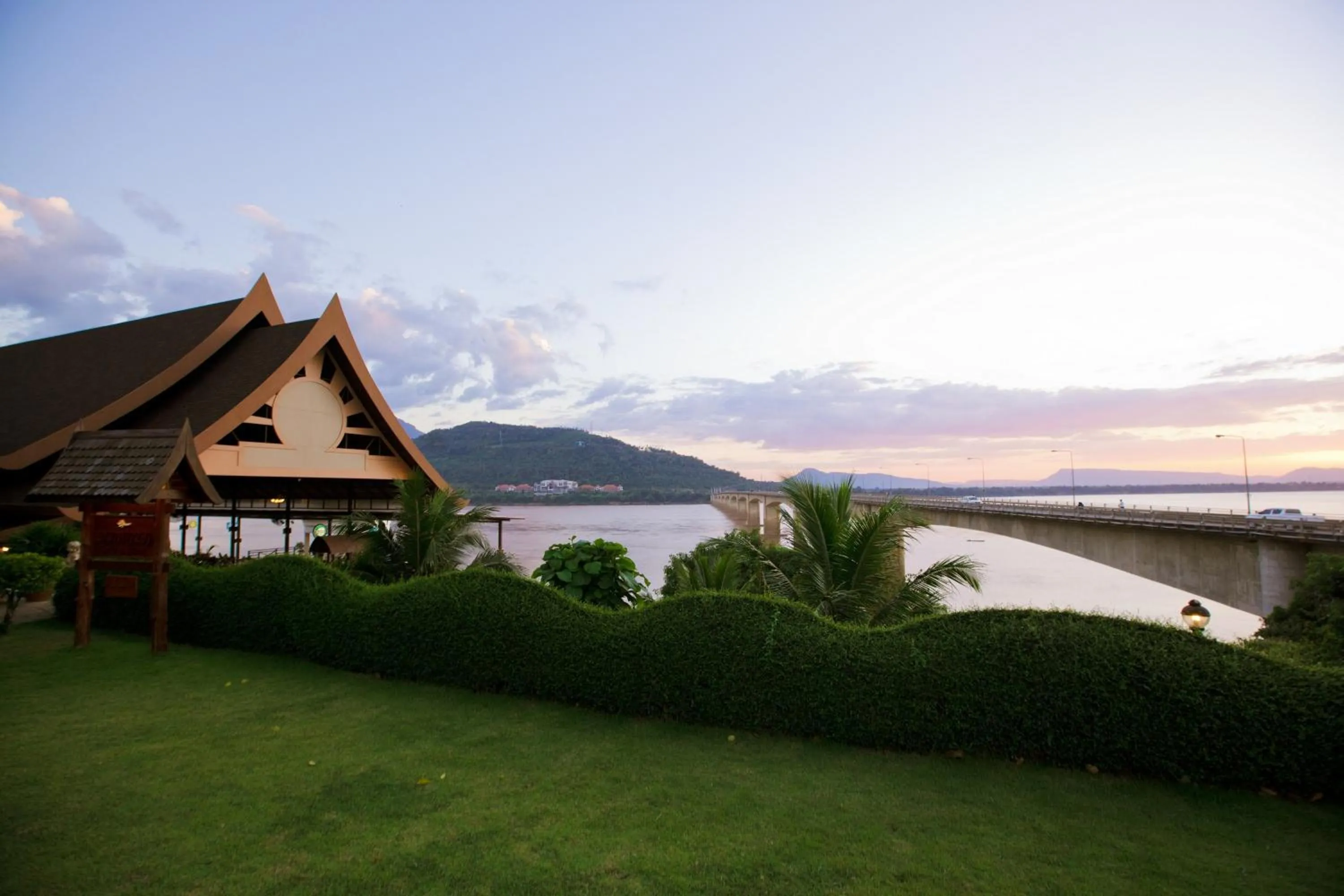 Natural landscape in Champasak Grand Hotel