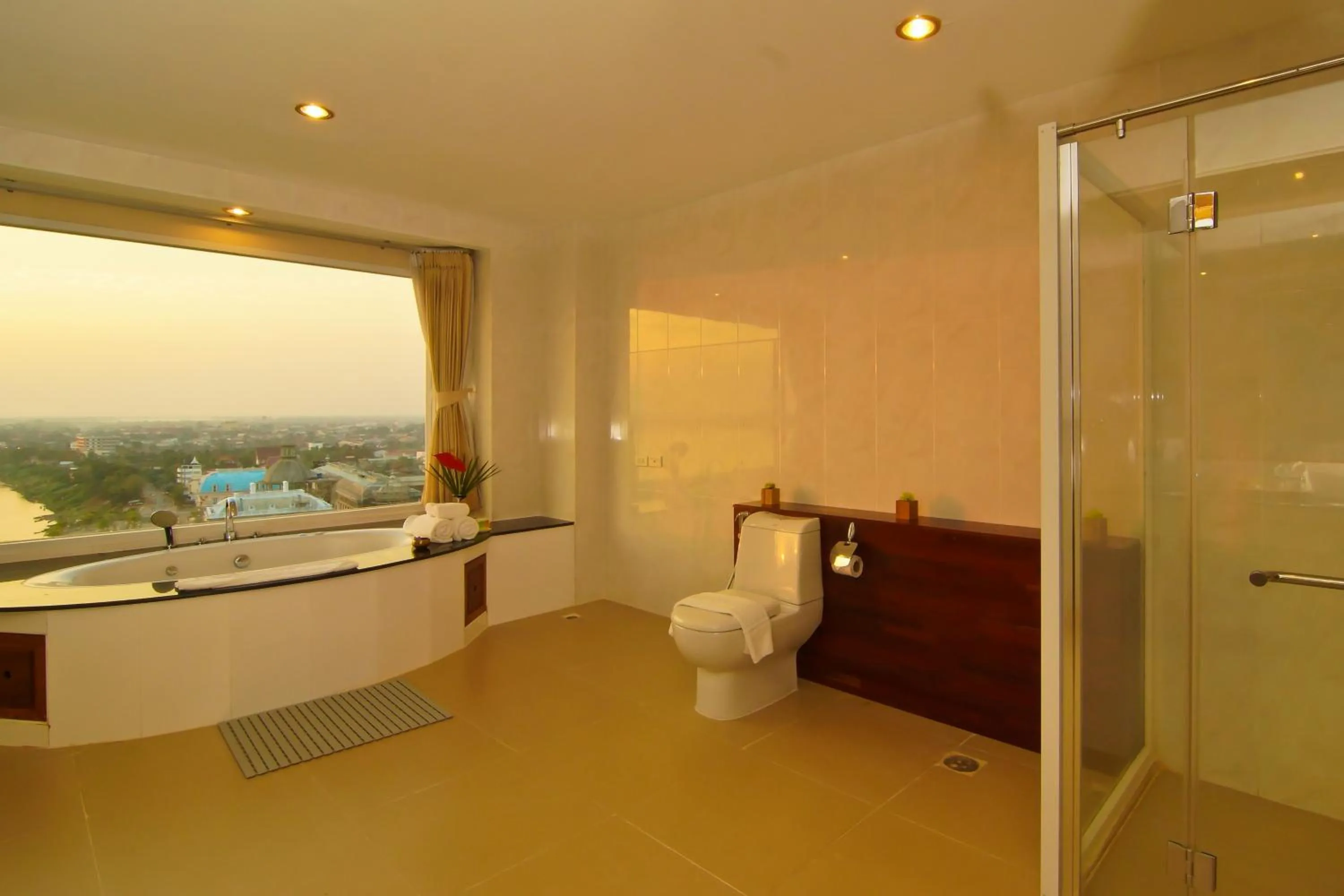 Living room in Champasak Grand Hotel