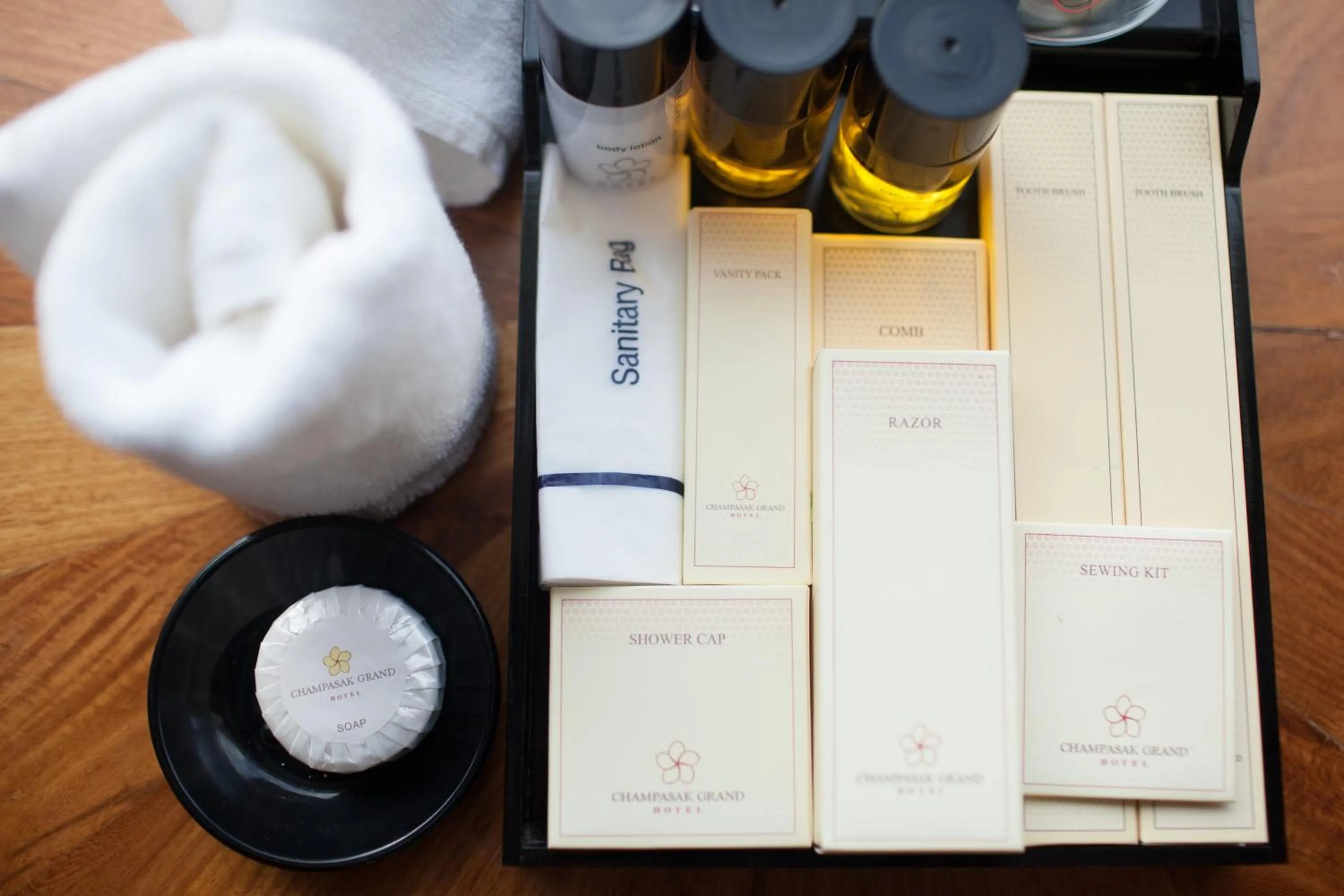 Bathroom in Champasak Grand Hotel