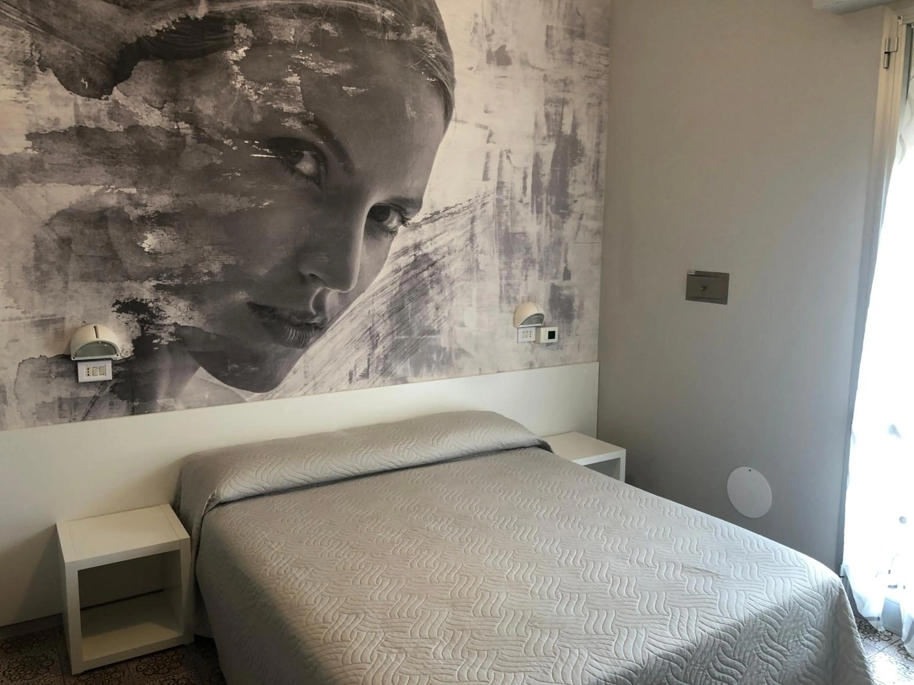 Bedroom, Bed in Hotel Wega