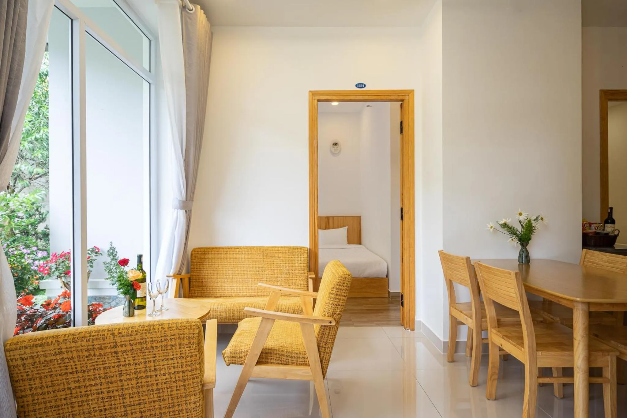 Seating area in Đỗ Gia Bảo Villa