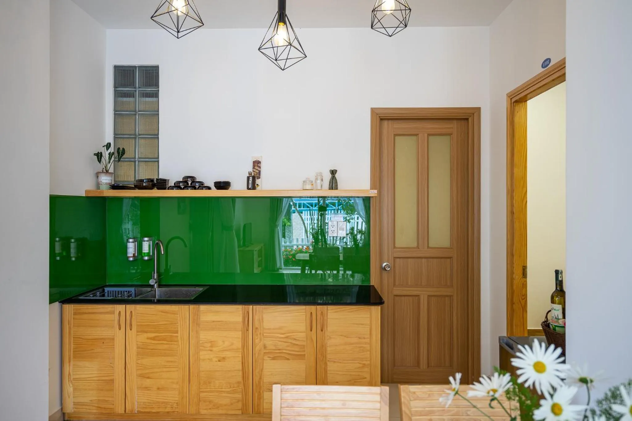 Kitchen or kitchenette in Đỗ Gia Bảo Villa