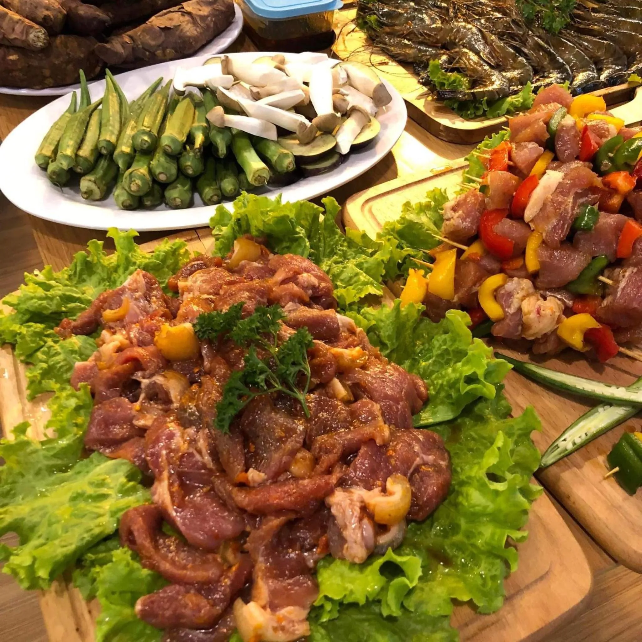 BBQ facilities in Đỗ Gia Bảo Villa