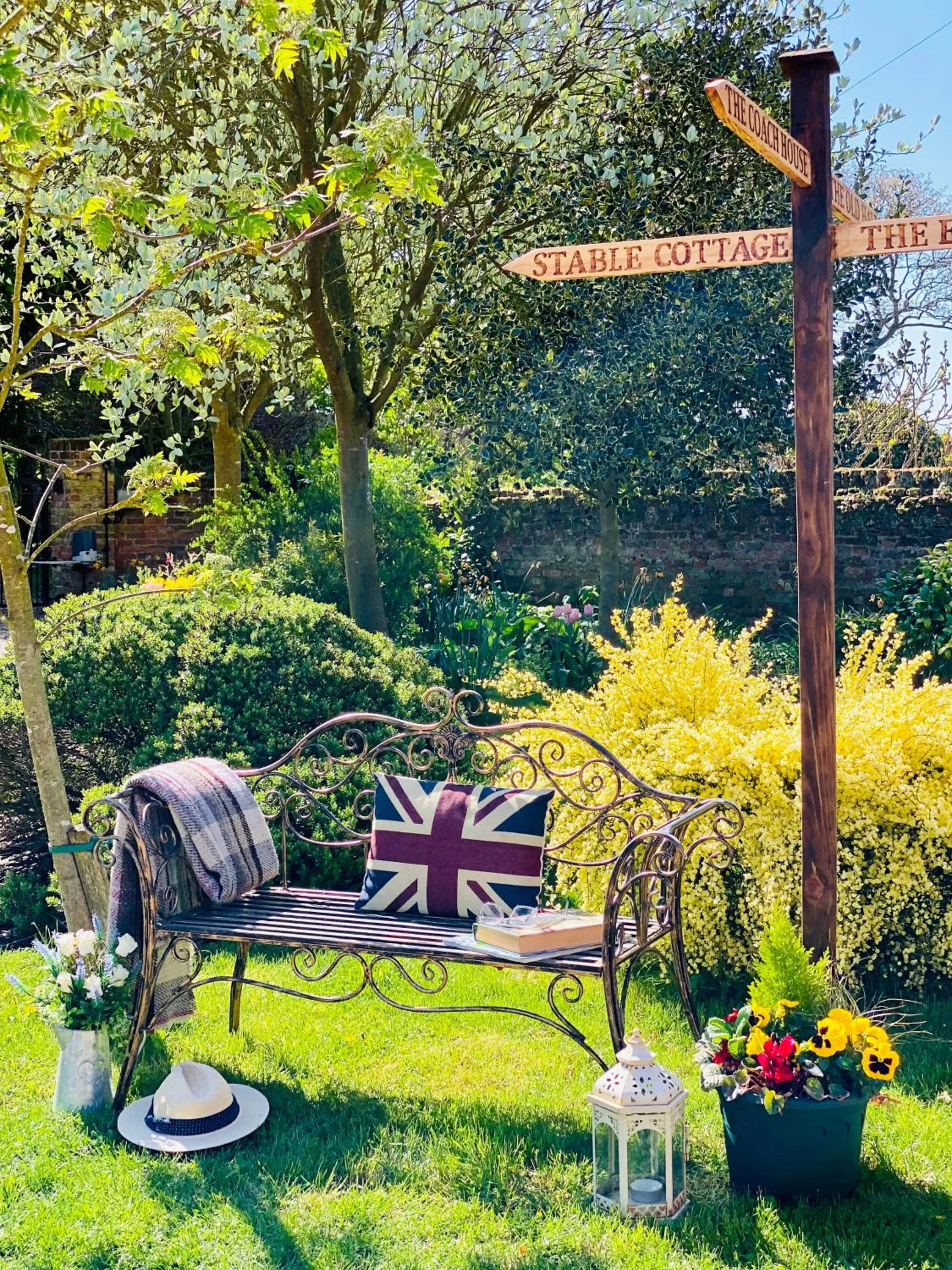 Garden in Old Hall Country Breaks