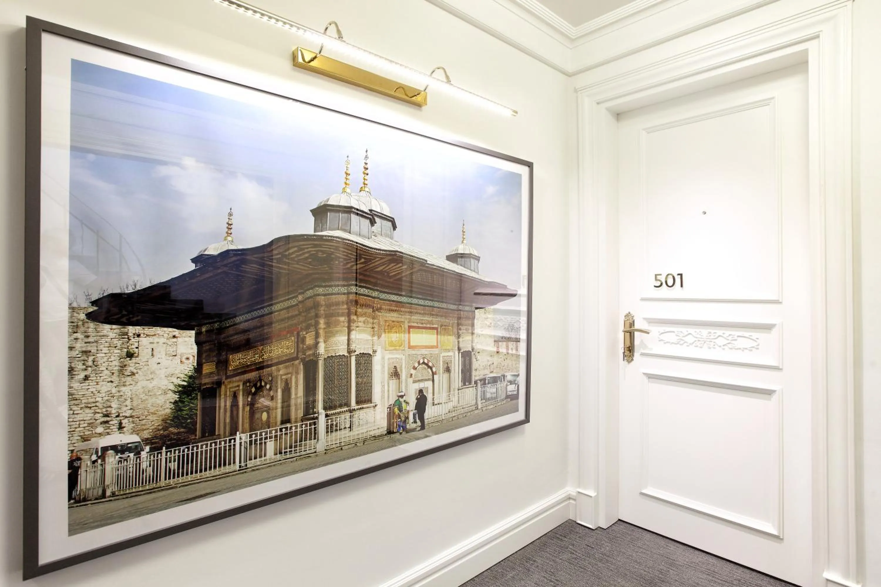 Decorative detail in Stay Lab Taksim 15 Suites