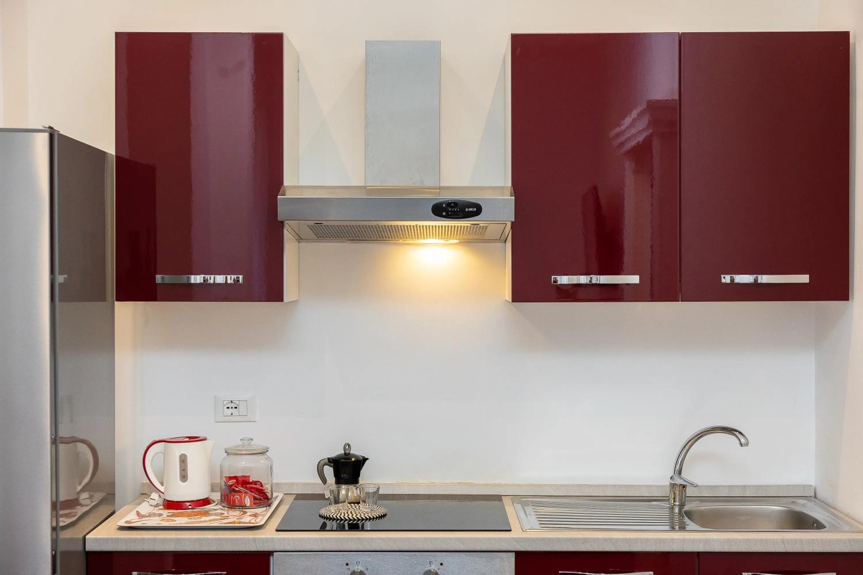 Kitchen or kitchenette in SPA Apartment Via Barberini