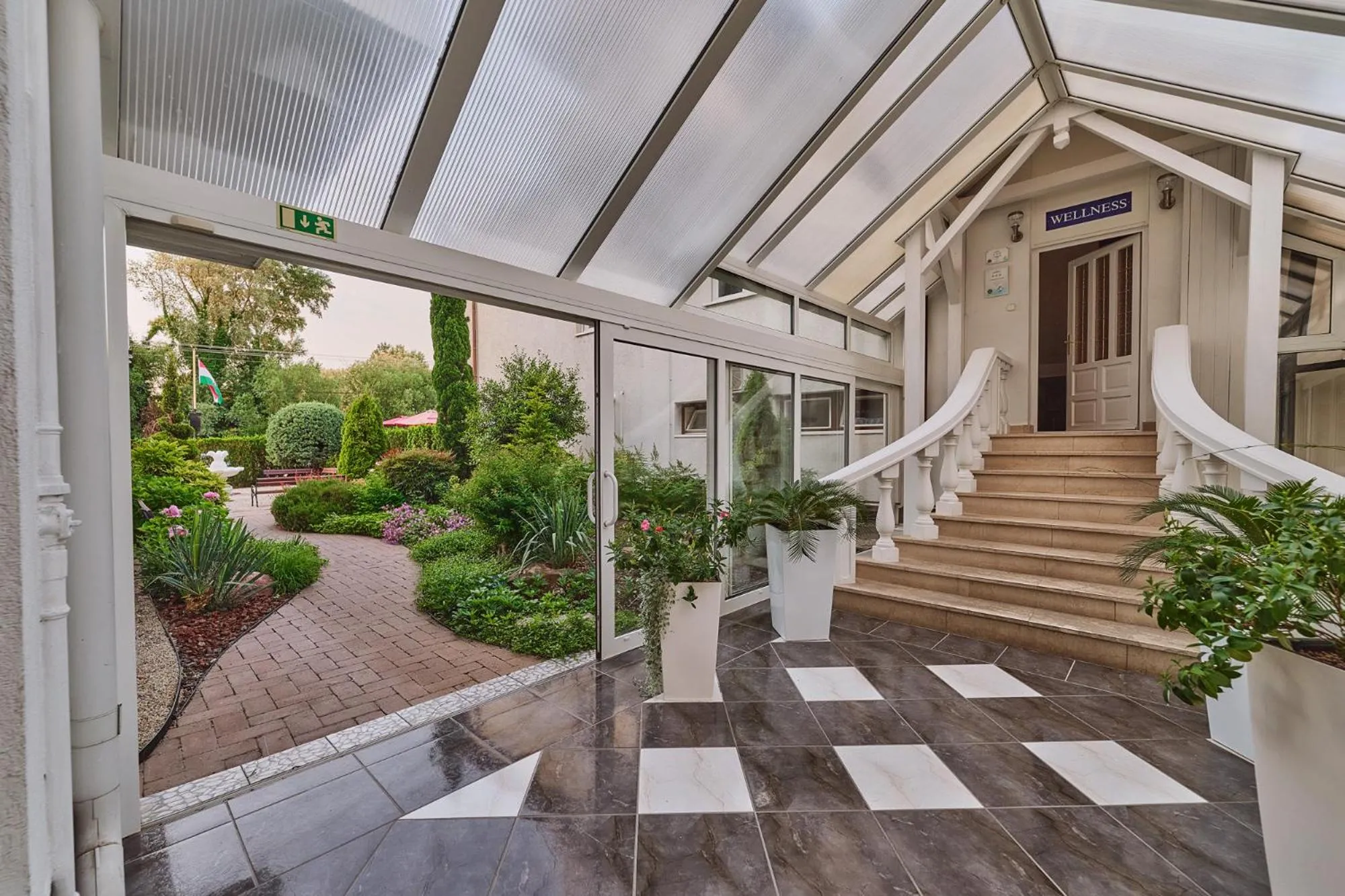 Garden in Tokajer Wellness Panzió