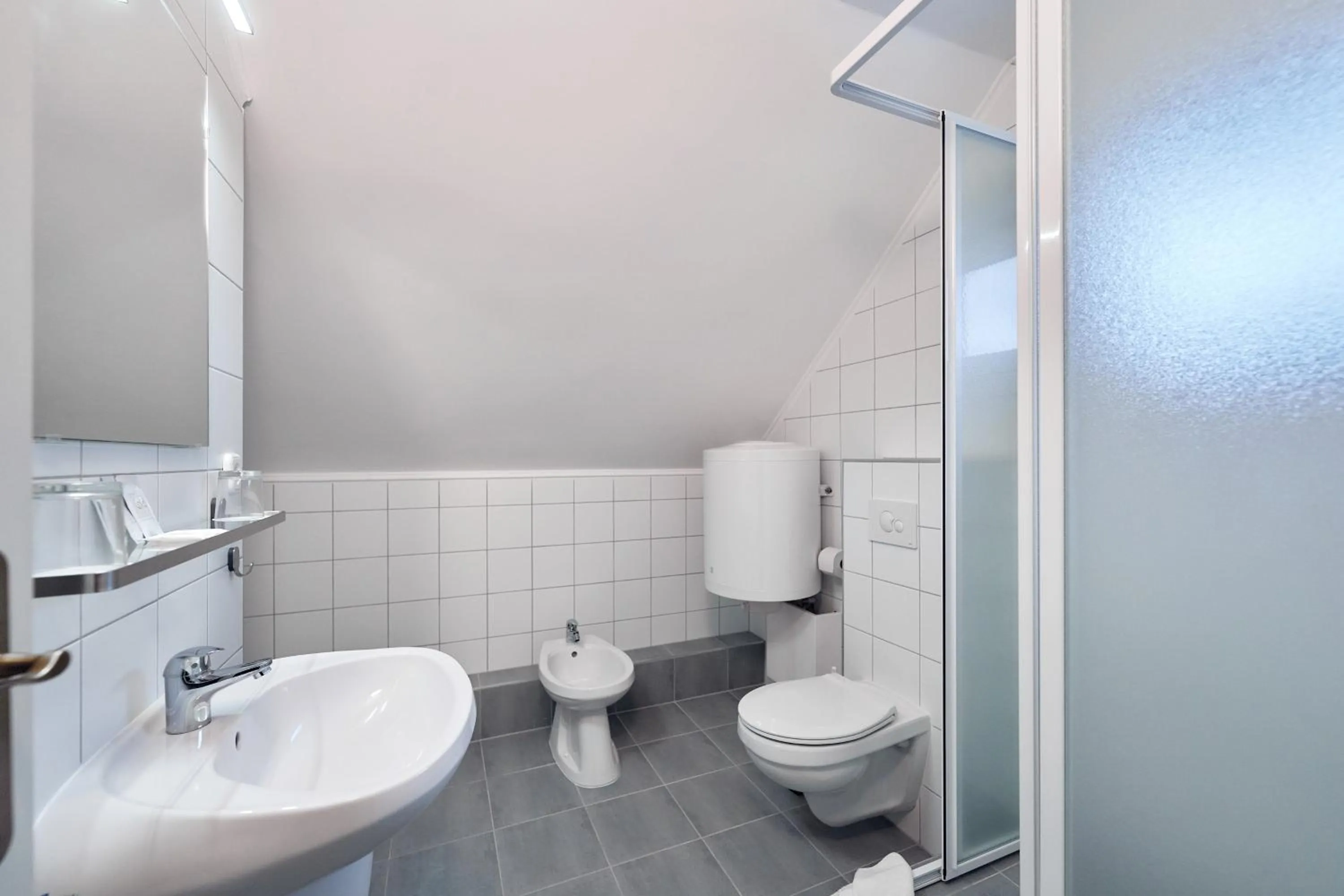 Shower in Tokajer Wellness Panzió