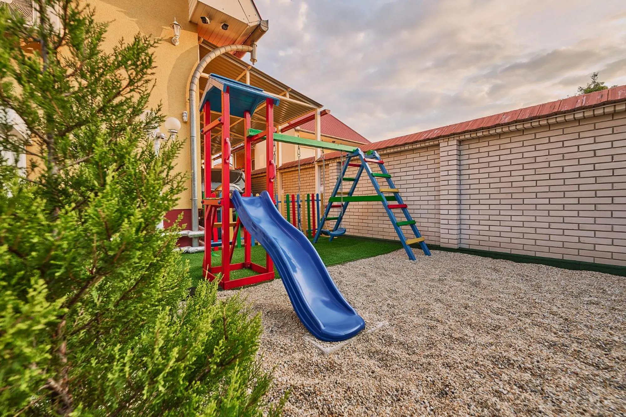 Children play ground in Tokajer Wellness Panzió
