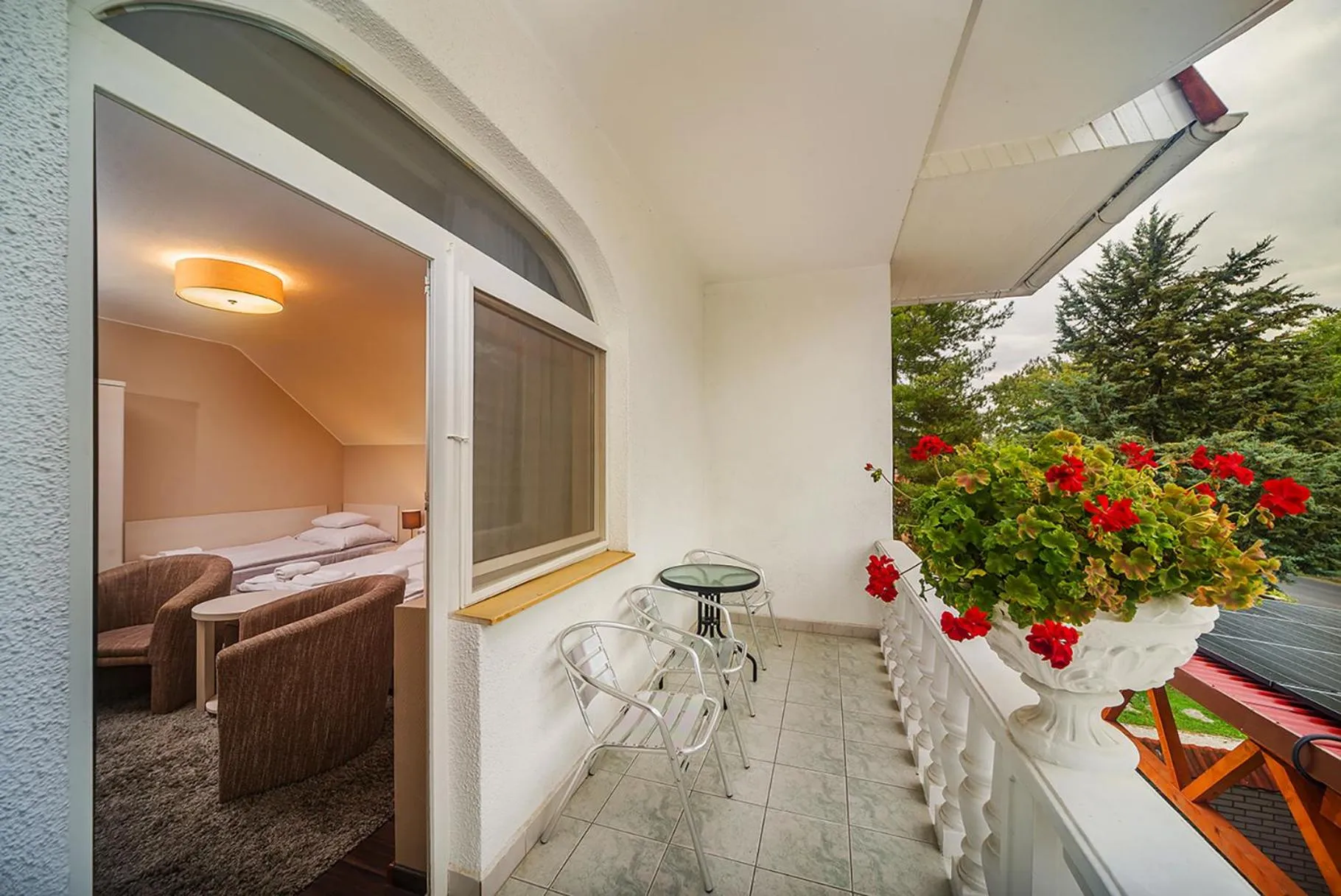 Patio in Tokajer Wellness Panzió