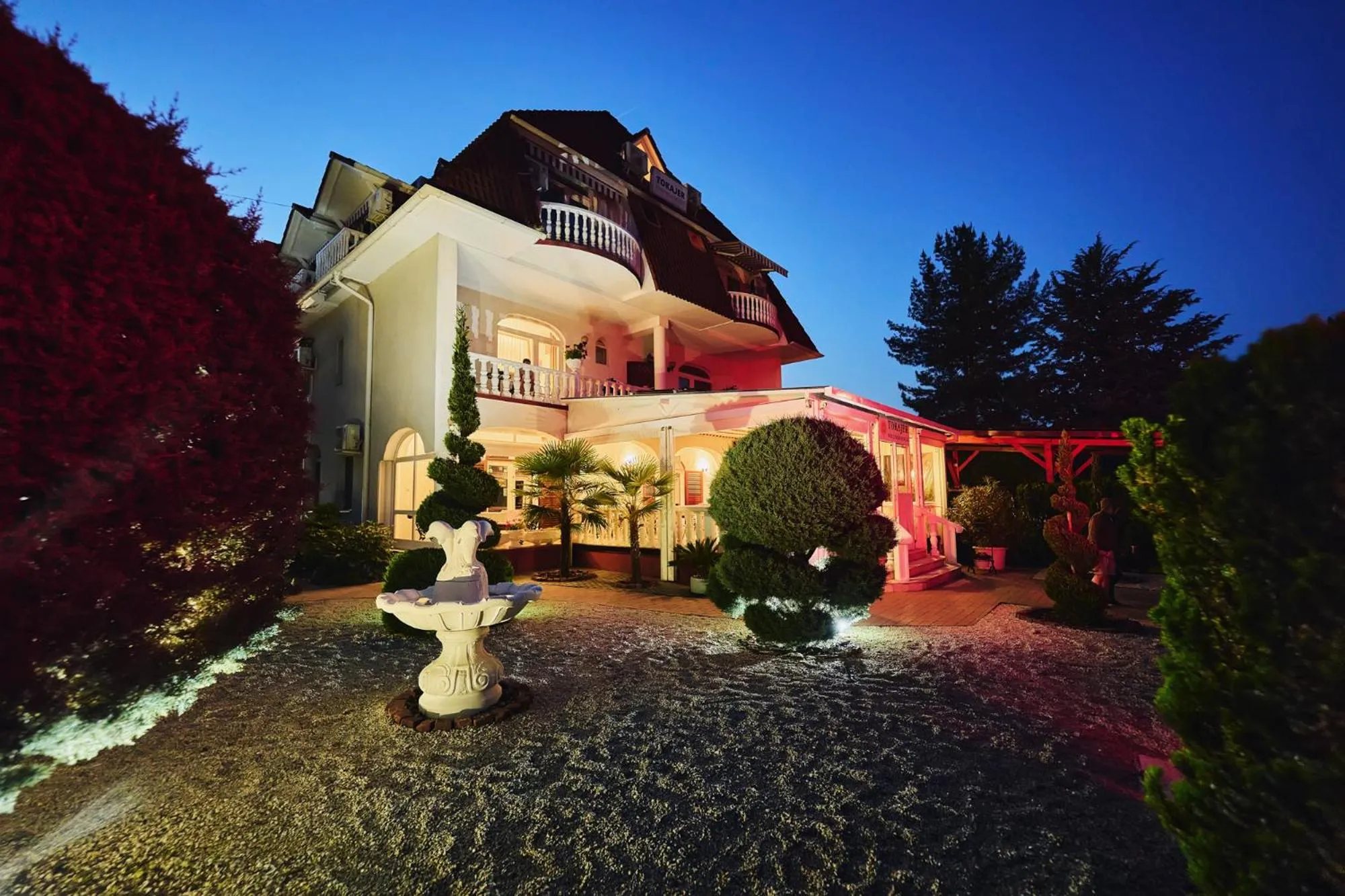 Garden in Tokajer Wellness Panzió