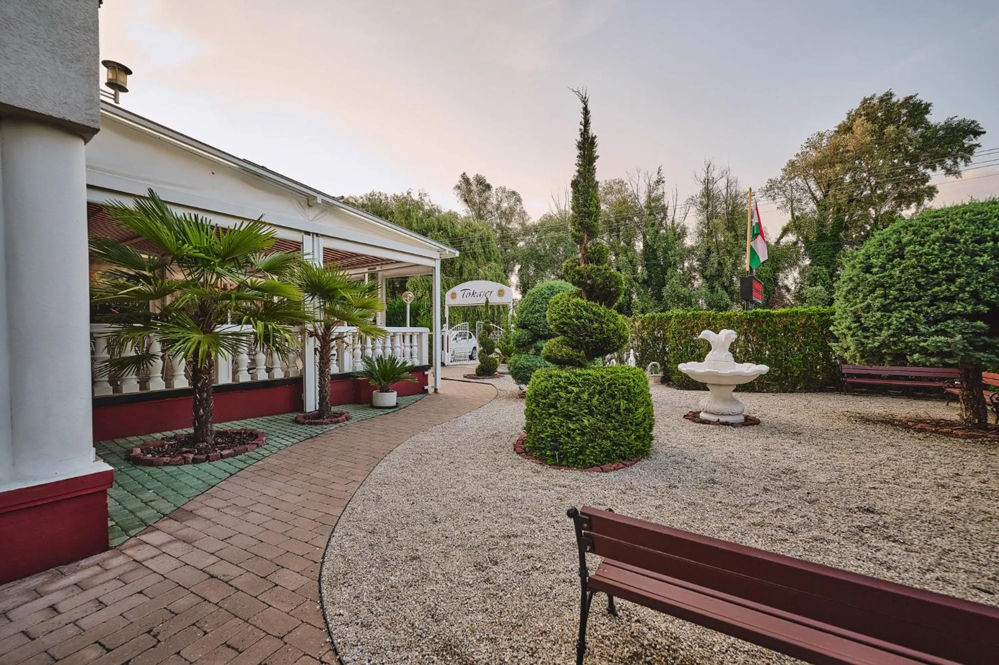 Garden in Tokajer Wellness Panzió