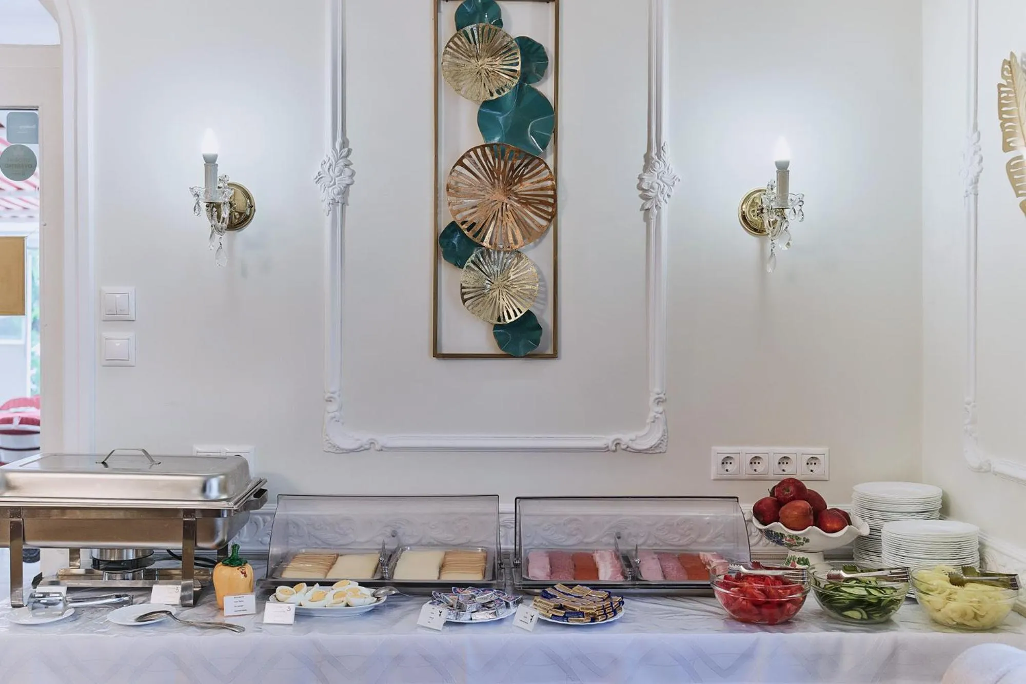 Buffet breakfast in Tokajer Wellness Panzió