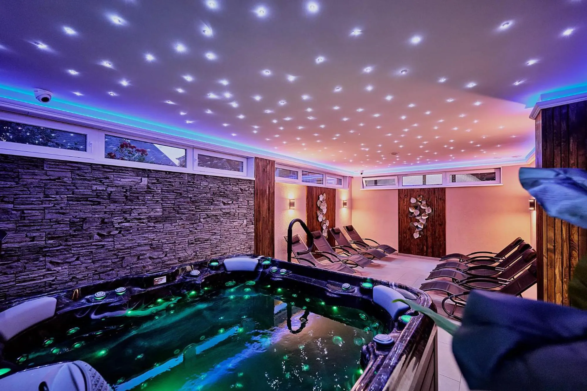 Hot Tub in Tokajer Wellness Panzió