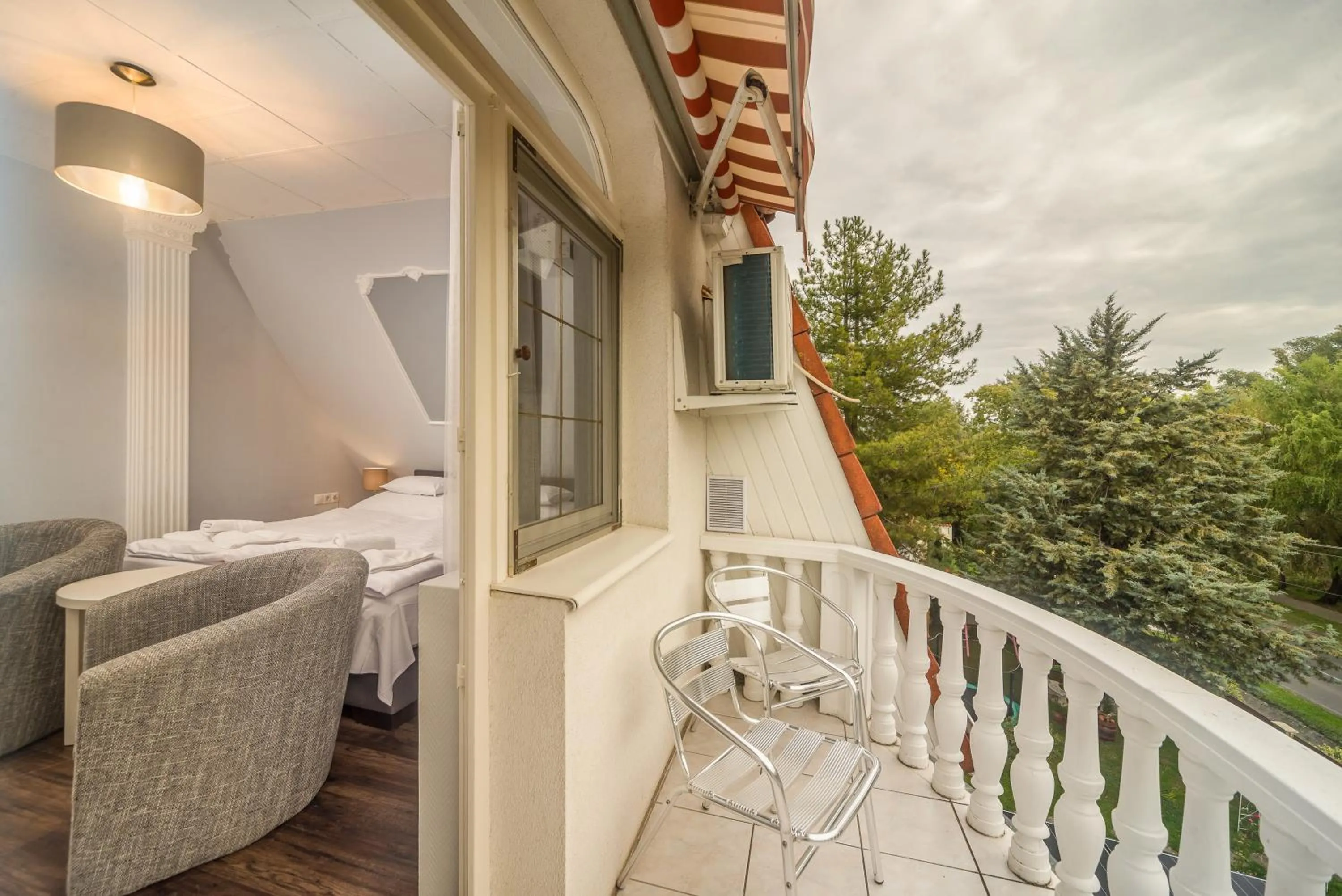 Balcony/Terrace in Tokajer Wellness Panzió