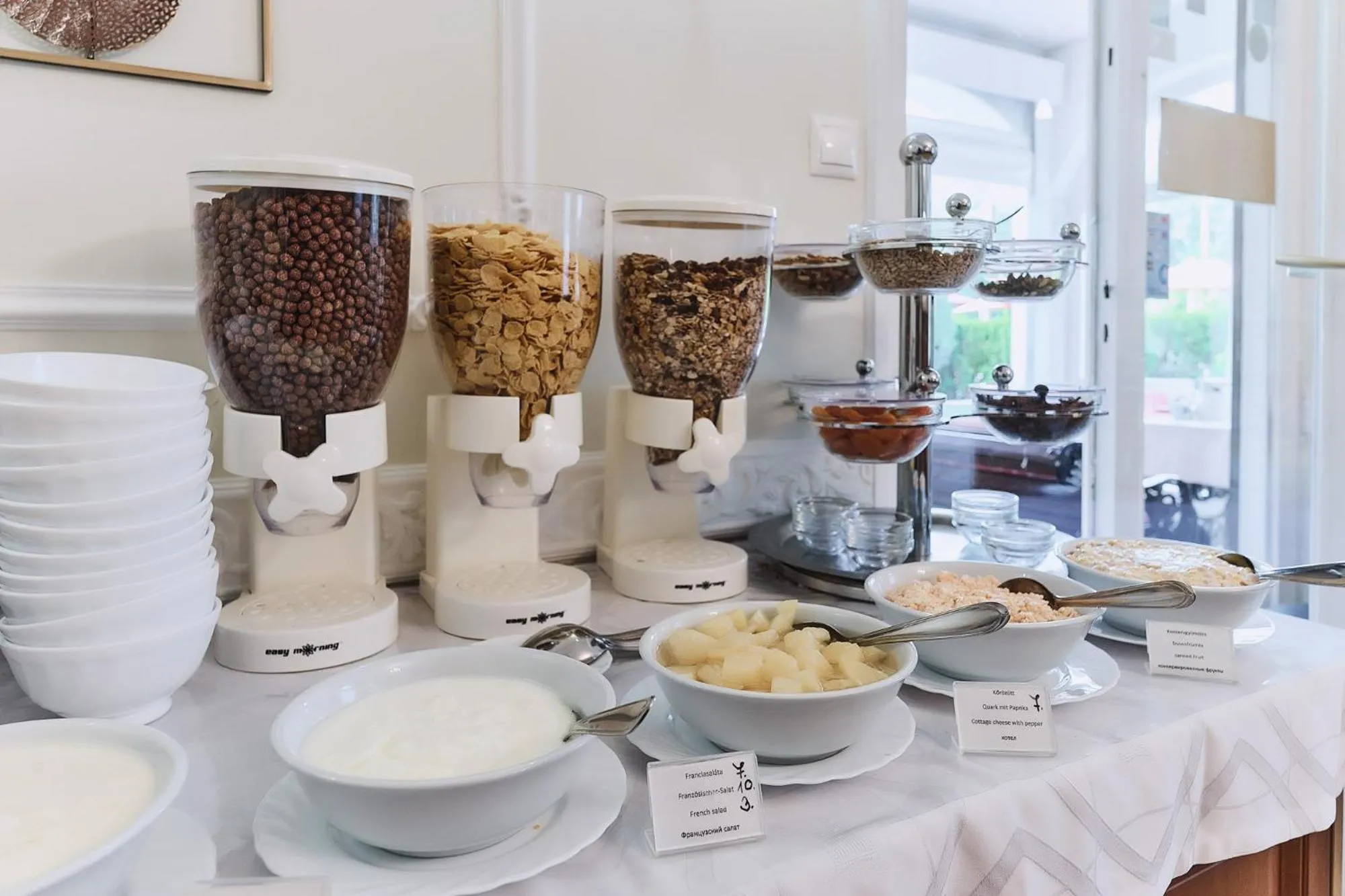 Buffet breakfast in Tokajer Wellness Panzió