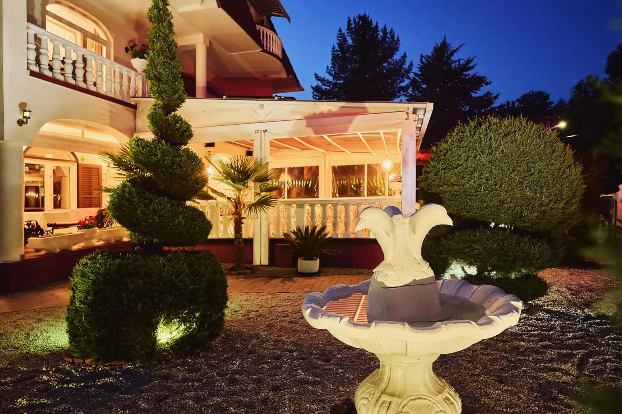 Garden in Tokajer Wellness Panzió