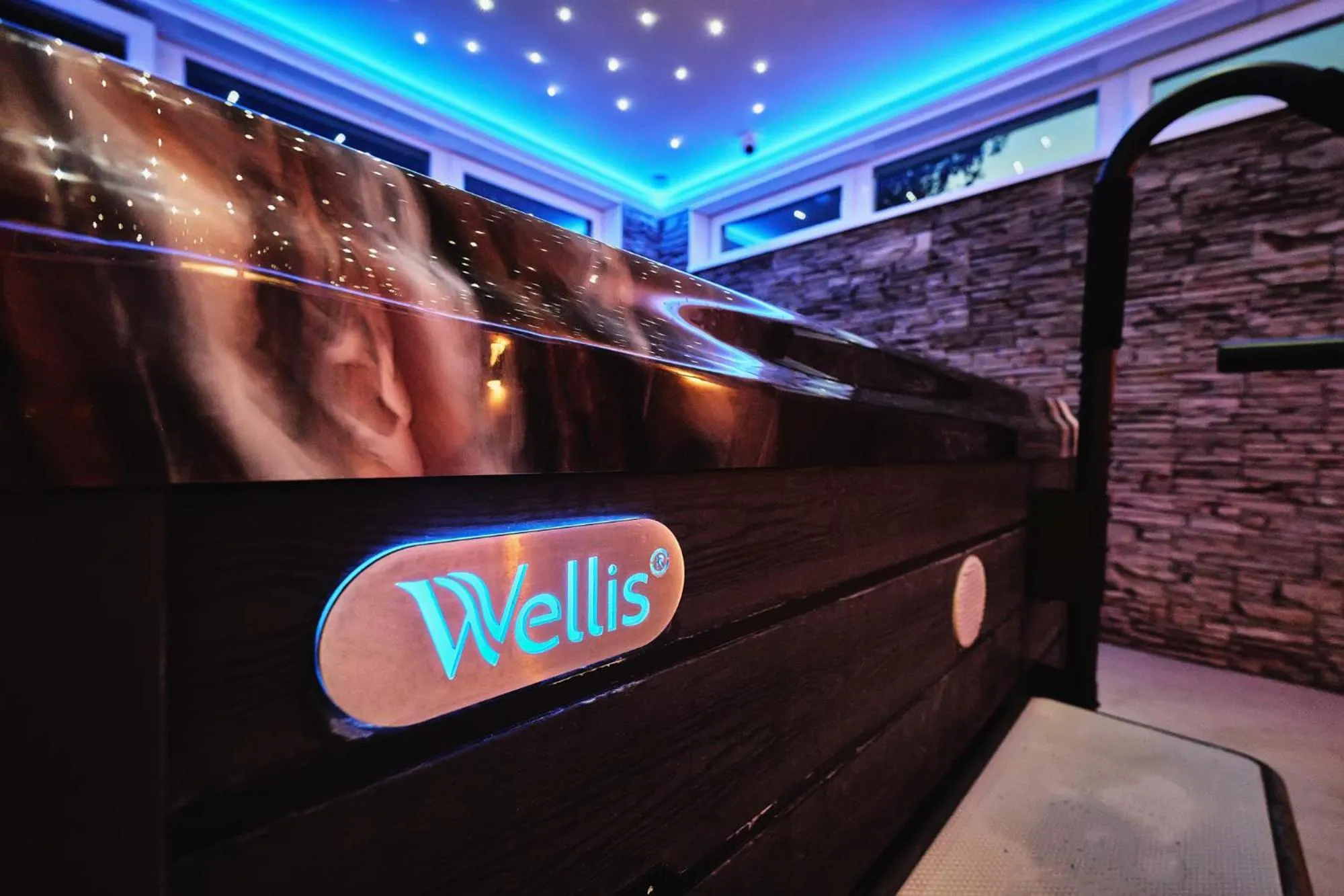 Hot Tub in Tokajer Wellness Panzió