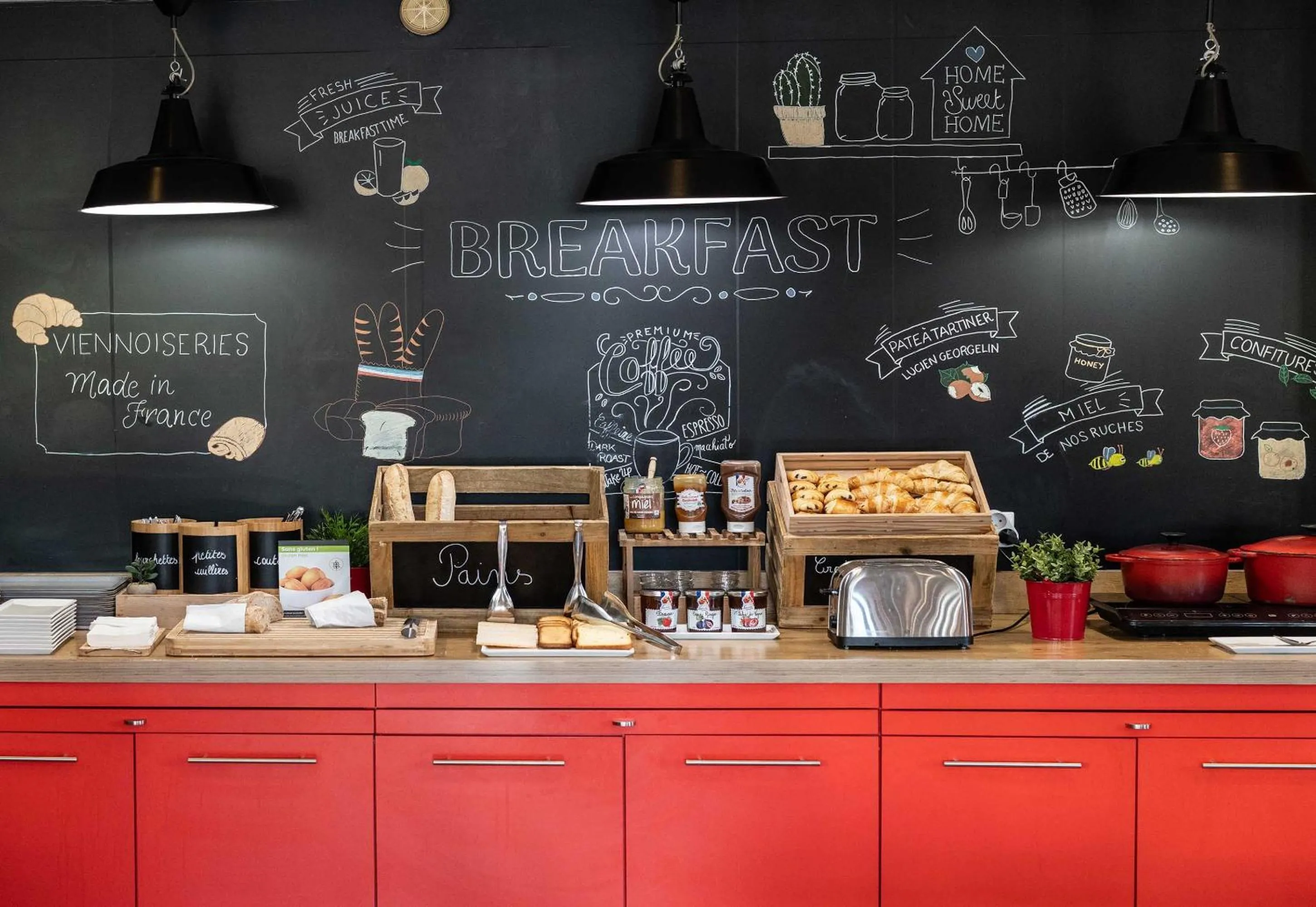 Breakfast in ibis Limoges Nord