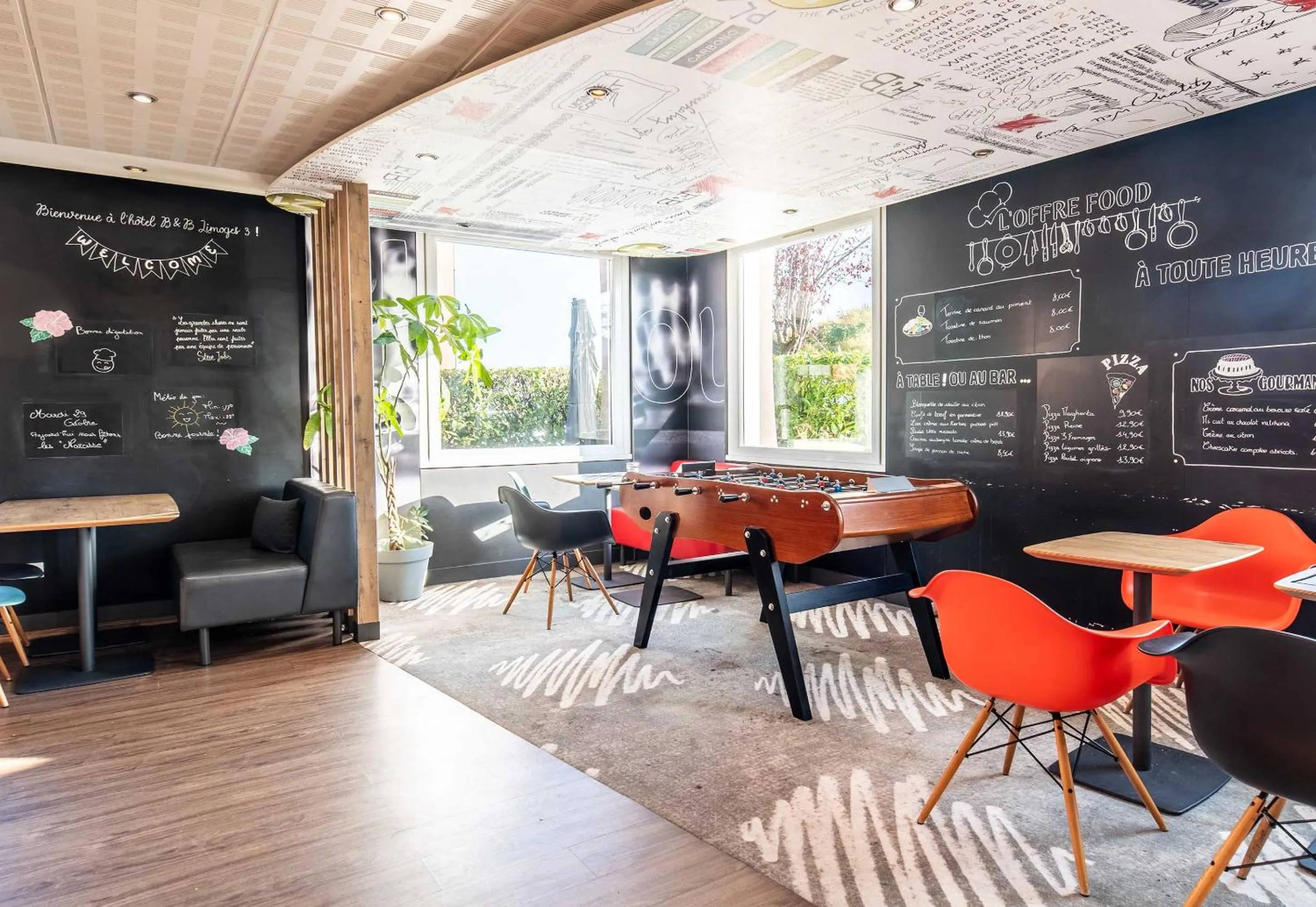 Restaurant/places to eat in ibis Limoges Nord