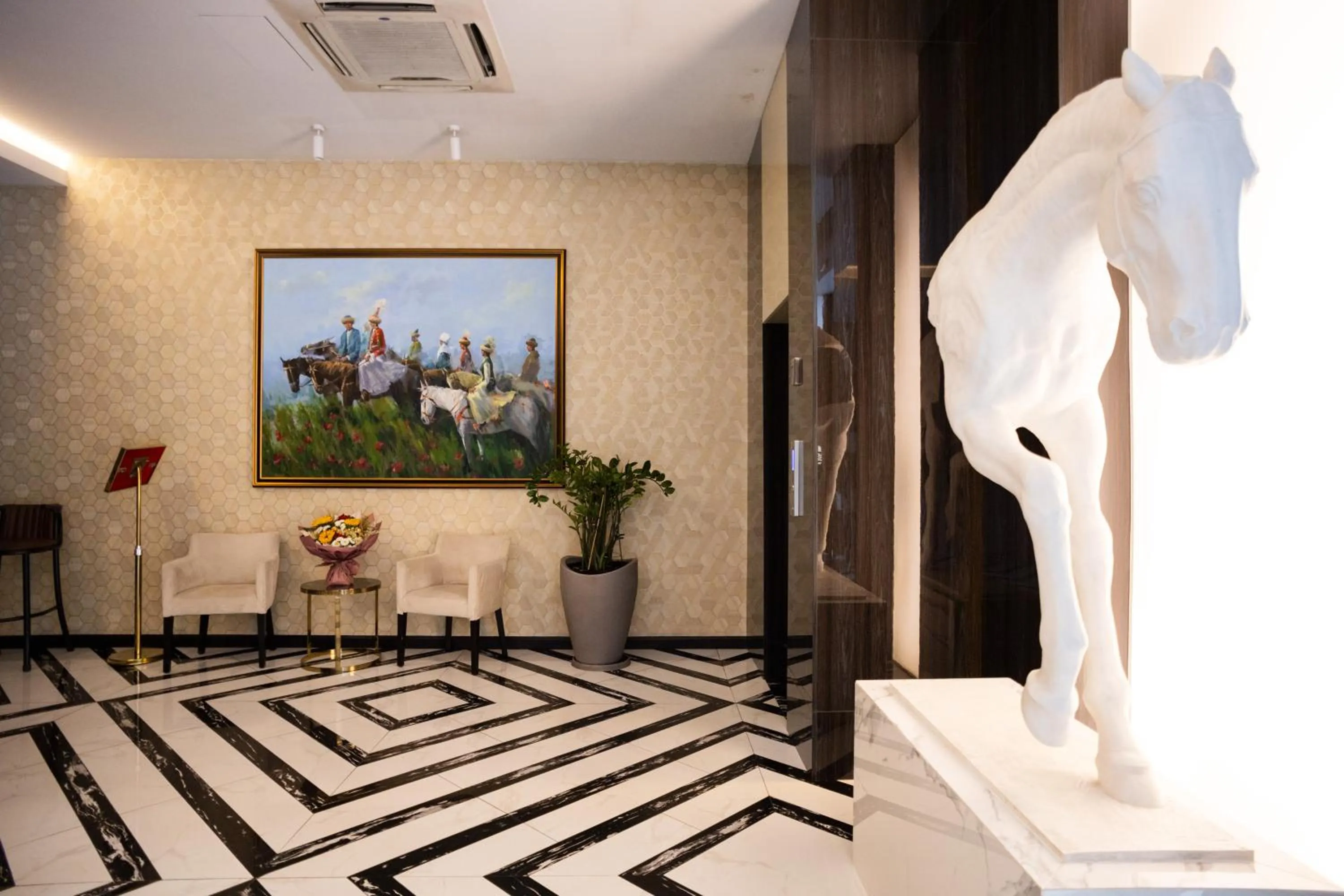 Seating area in Resident City Hotel