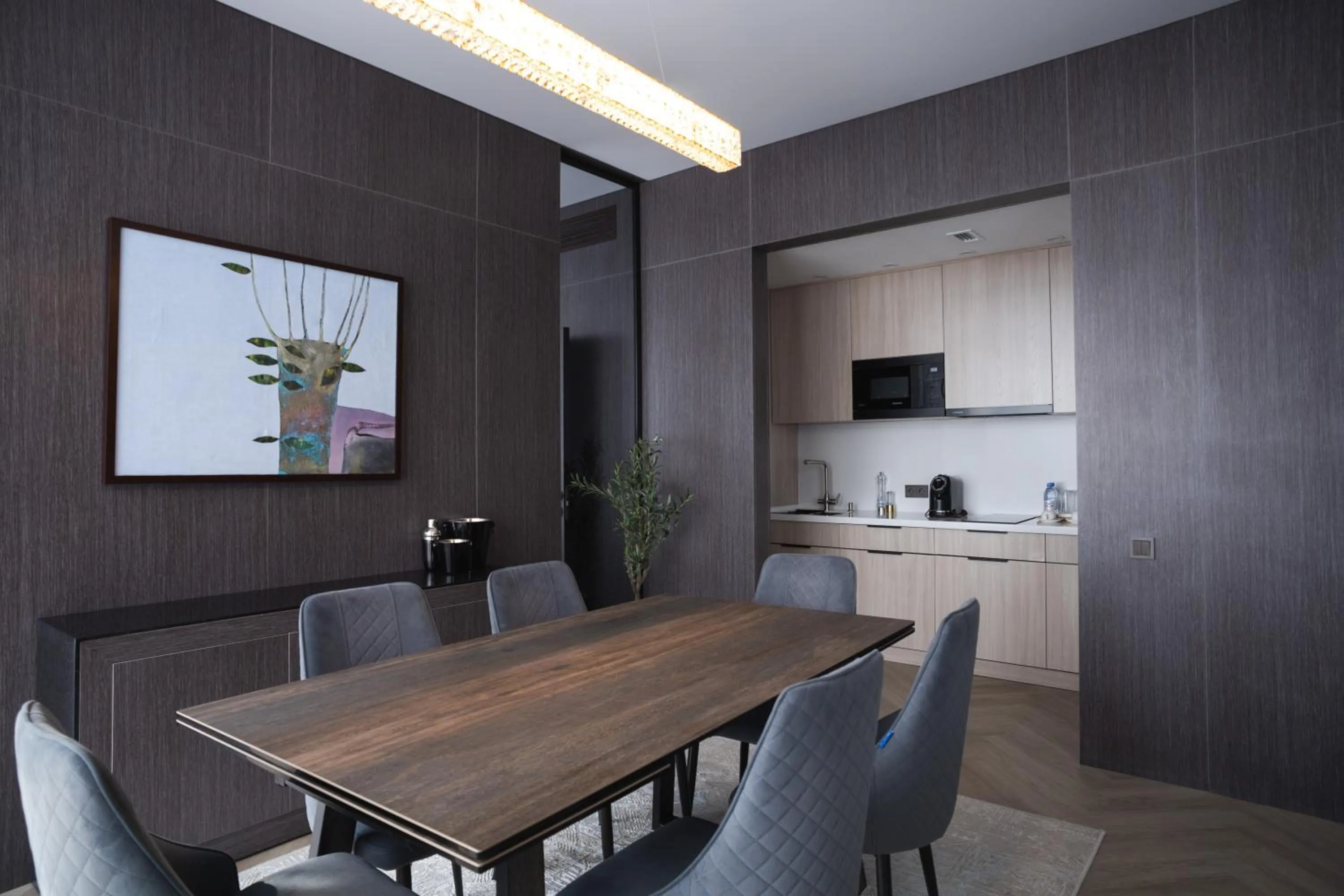 Living room in Resident City Hotel