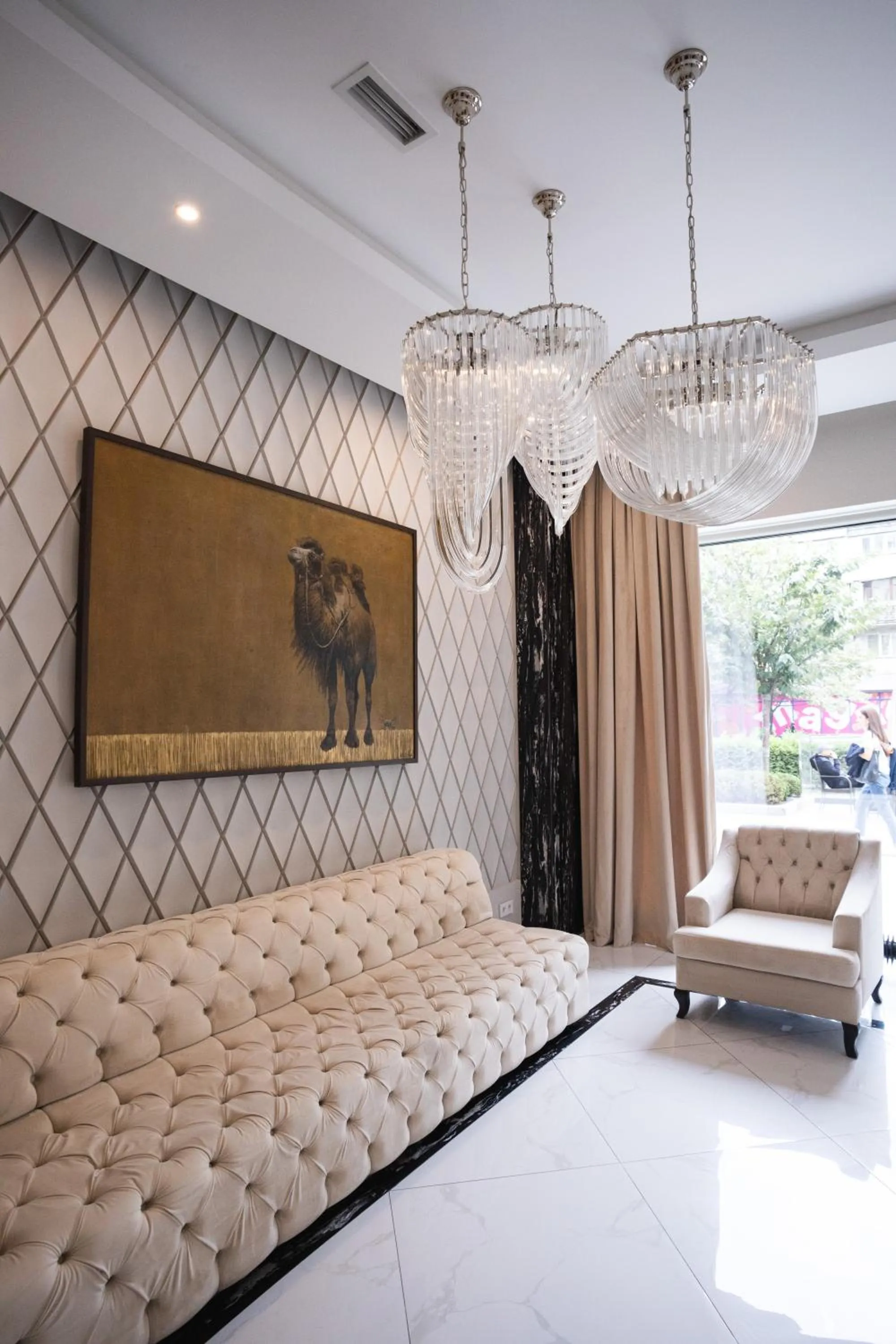 Living room in Resident City Hotel