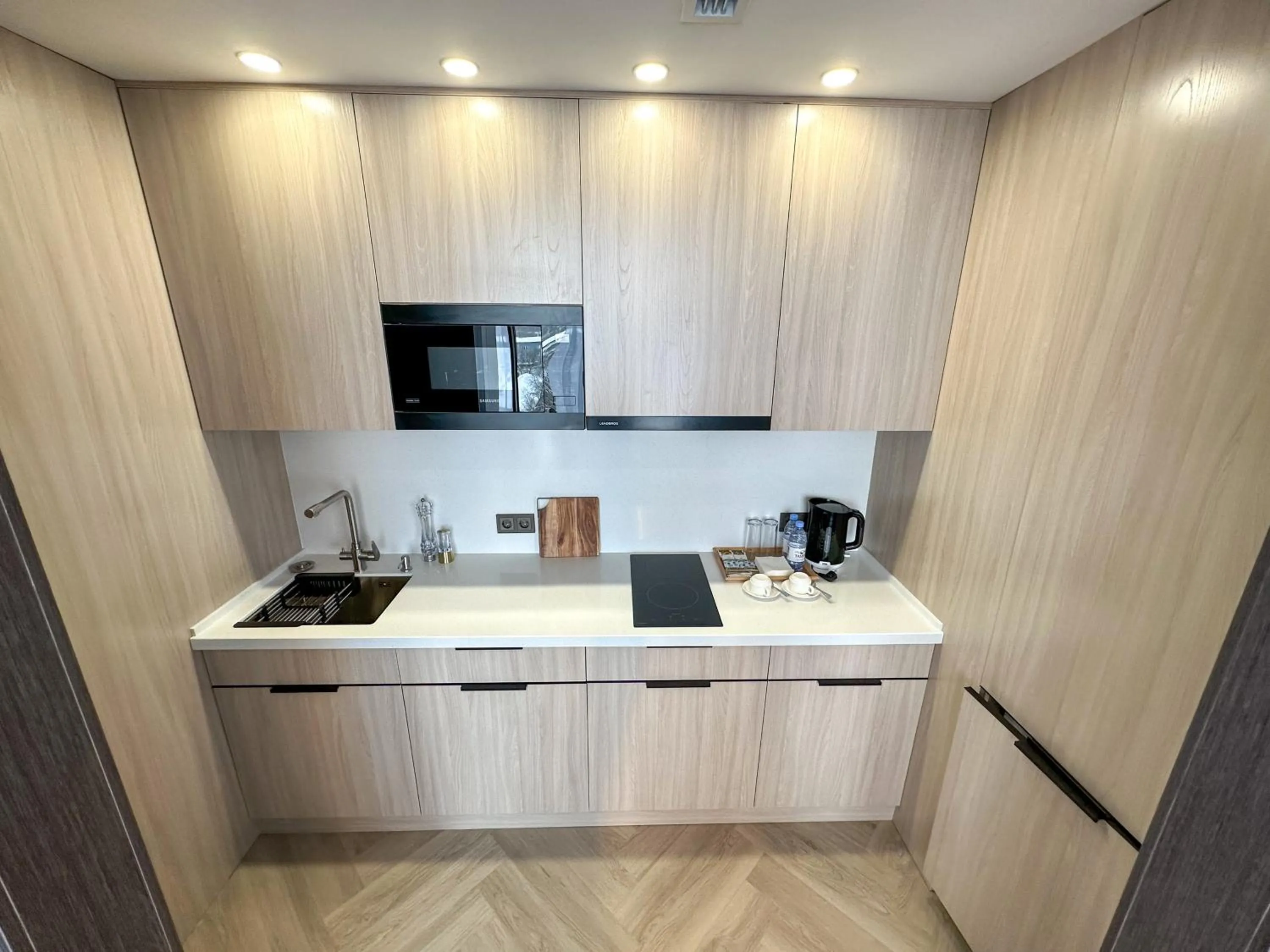 Kitchen or kitchenette in Resident City Hotel