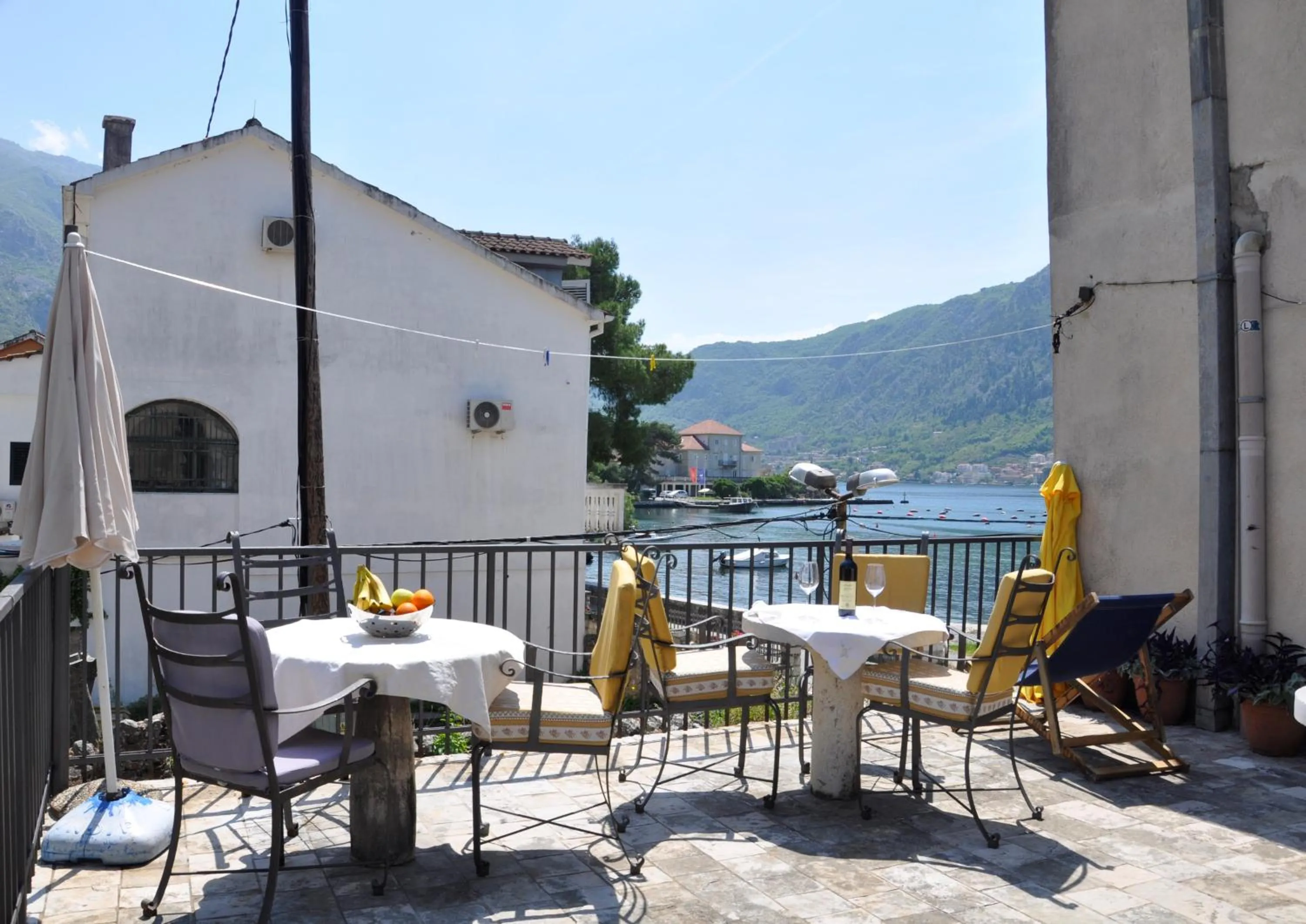 Patio in Apartments Vujošević
