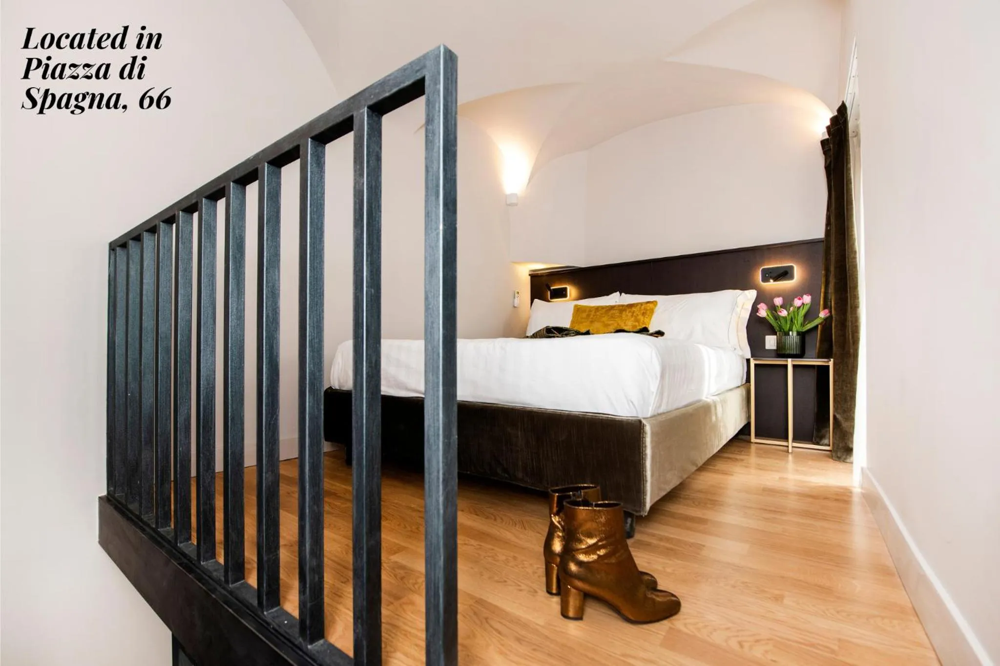 Bed in Hotel 55 Fifty-Five - Maison d'Art Collection