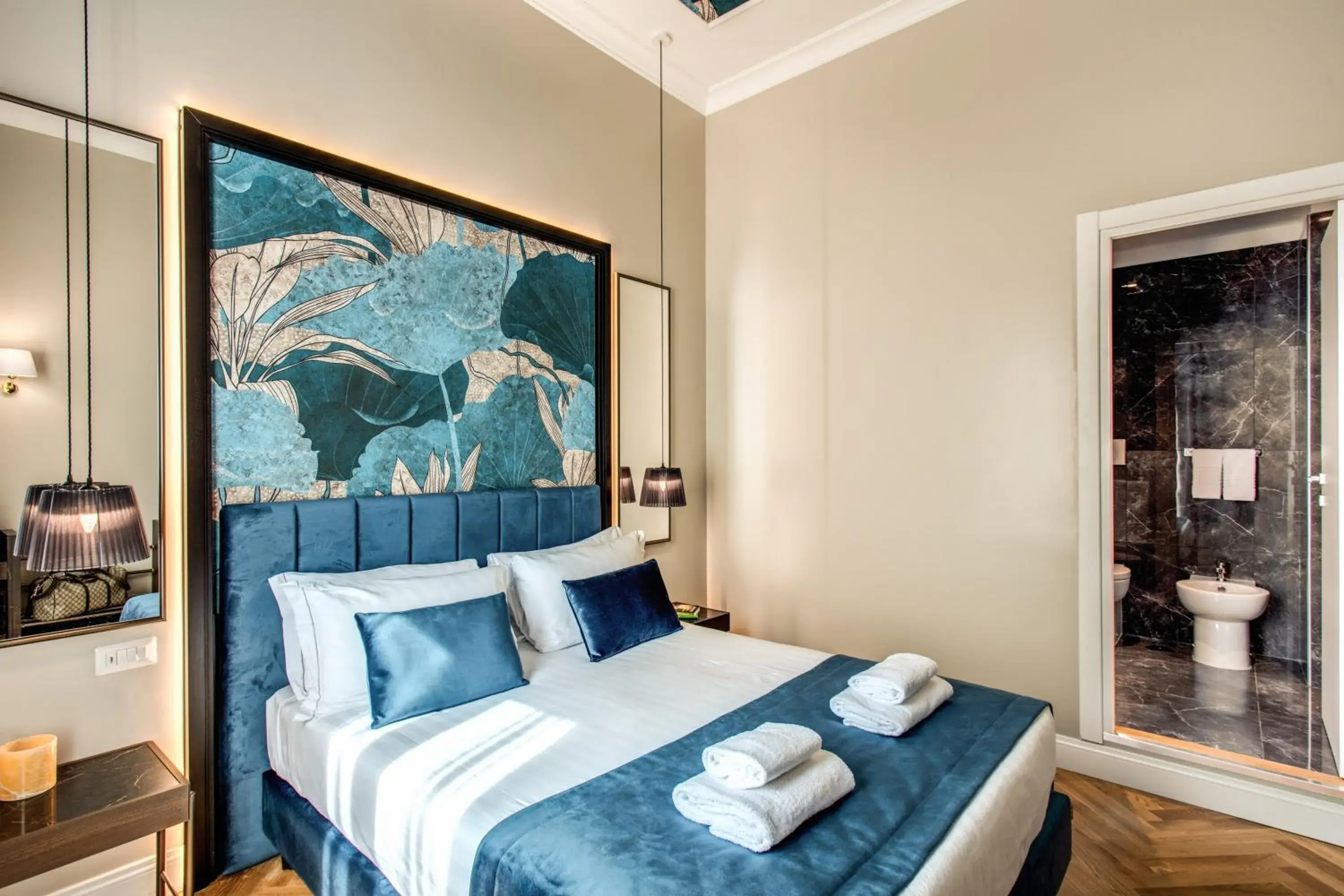 Bed in Hotel 55 Fifty-Five - Maison d'Art Collection Bed in Hotel 55 Fifty-Five - Maison d'Art Collection